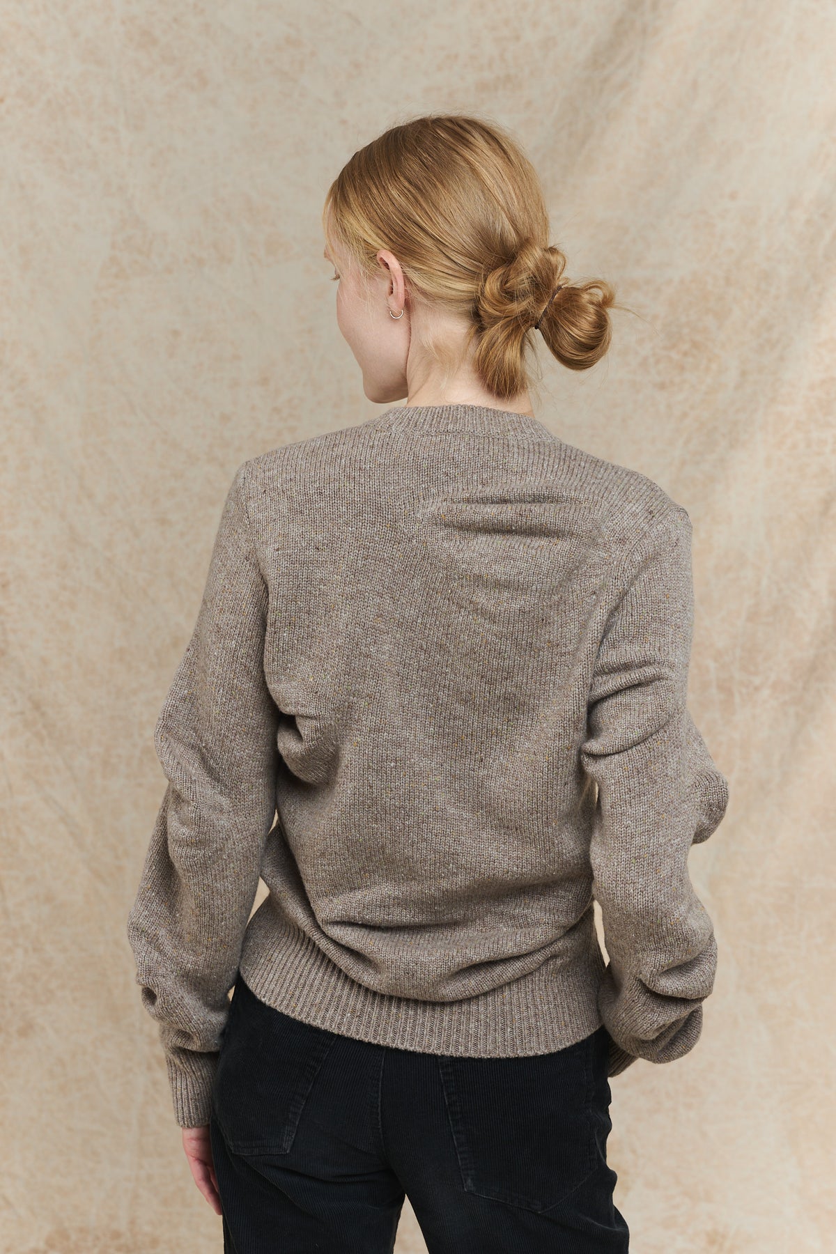 112-2 Cardigan - Beige