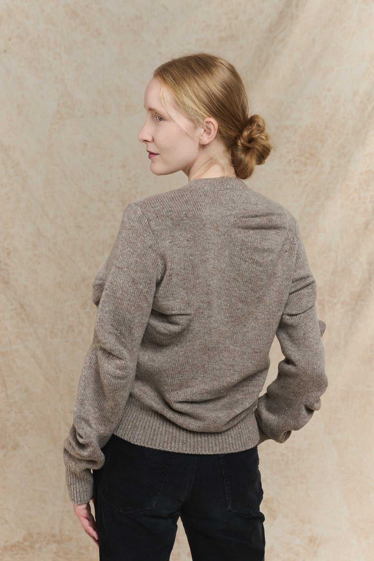 112-2 Cardigan - Beige