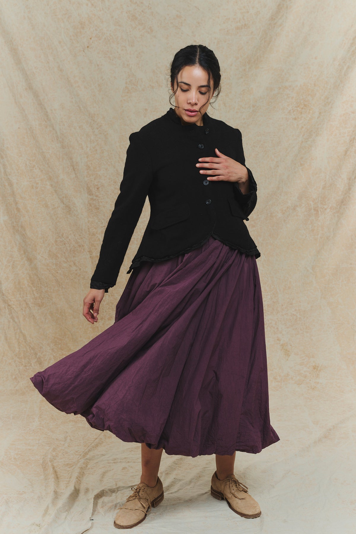 Calla Skirt - Plum