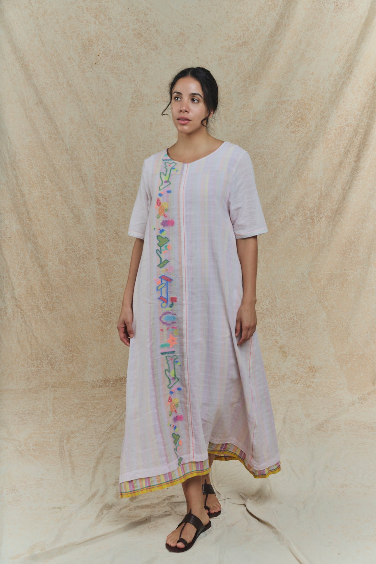 Herbarium-09 - Jamdani Dress