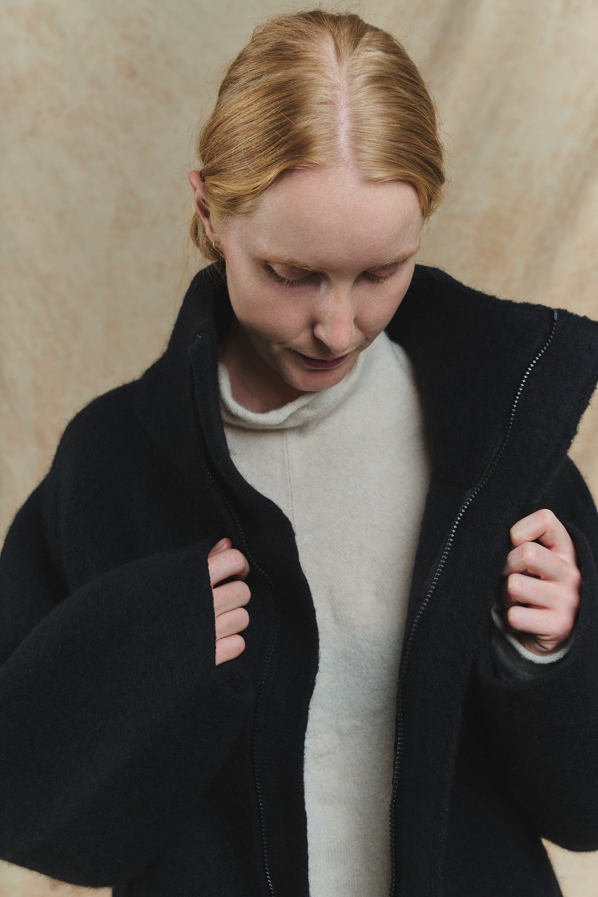 Bob's Coat Zipped - 5181 - Black