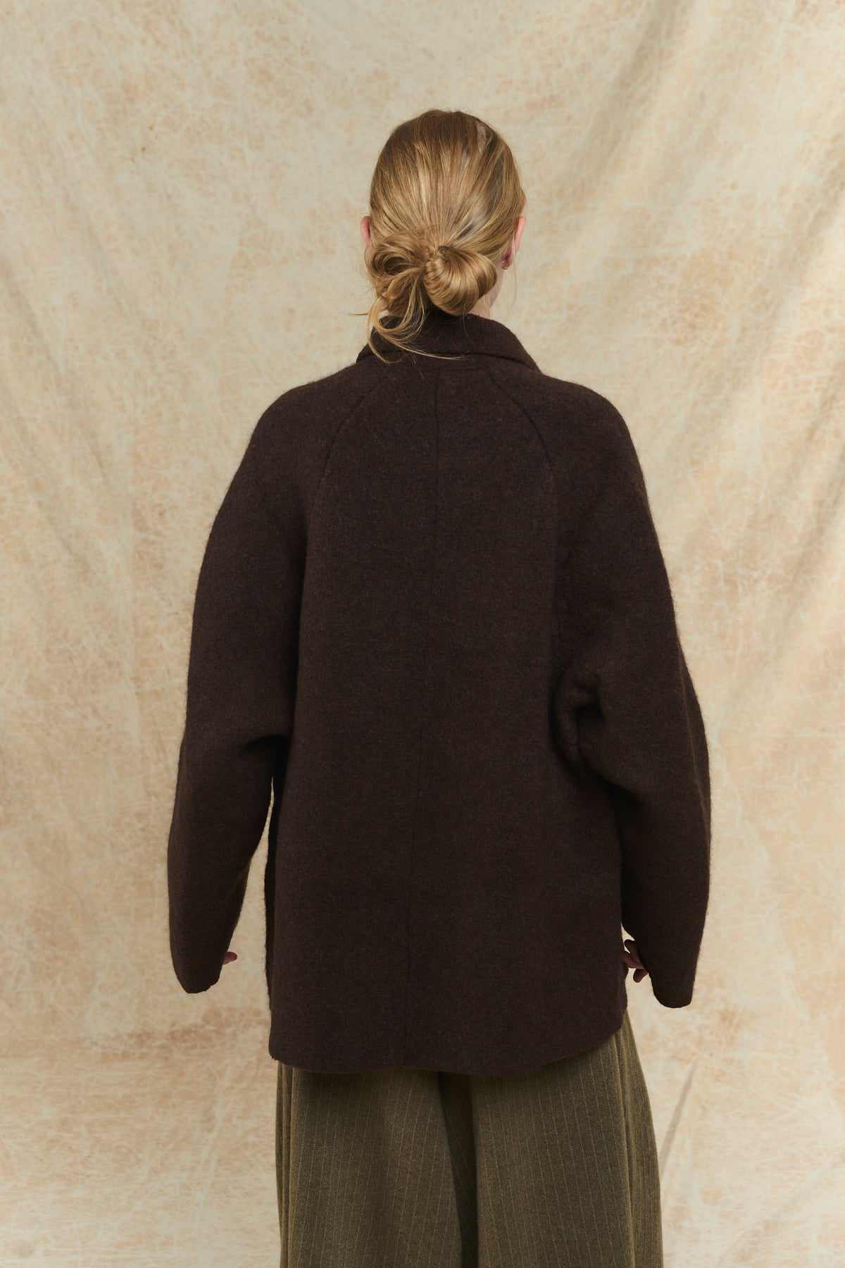 Bob's Coat - Double Breasted Jacket - 5182 - Chestnut