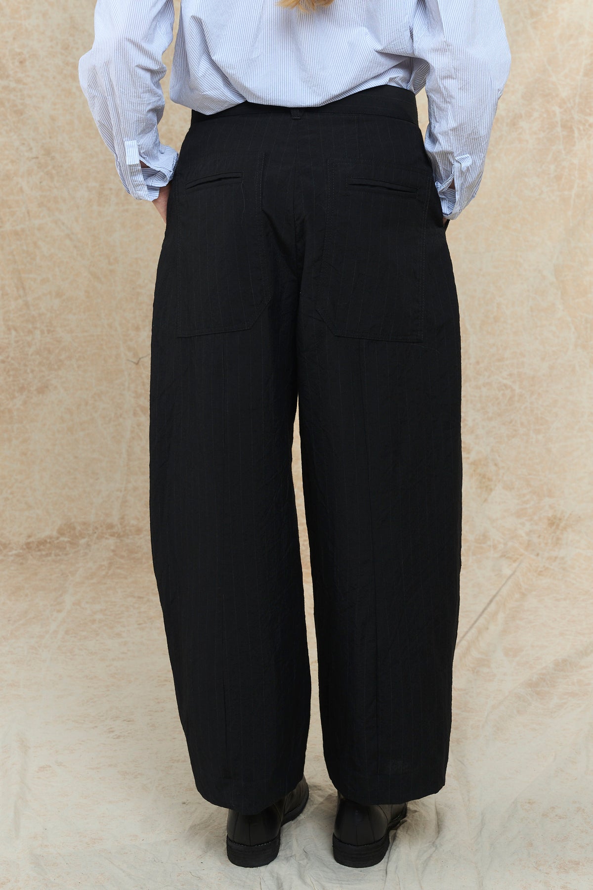 Sandra Pants - Black Stripe