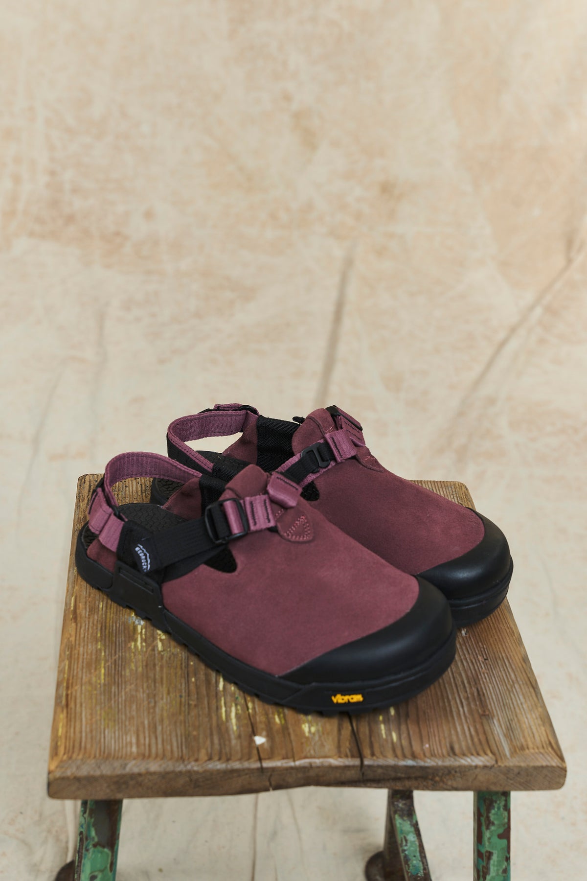 Mountain Clog - Suede Leather - WIld Rose