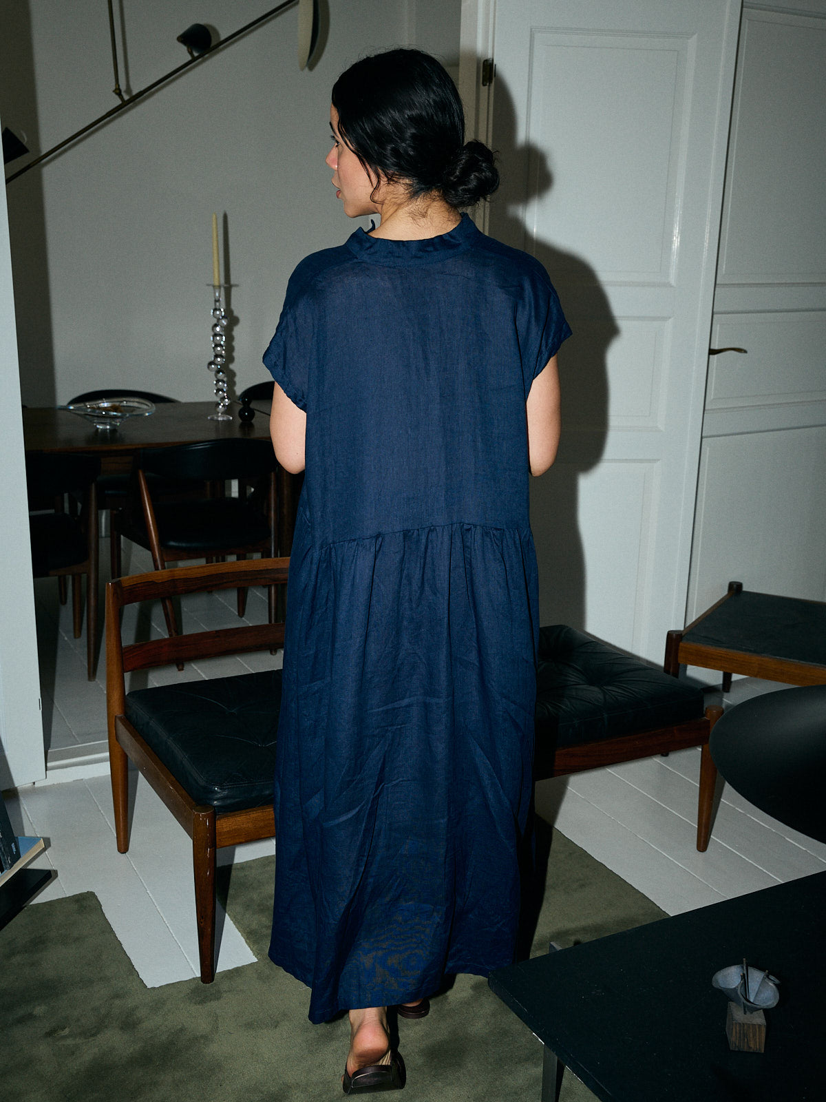 Dress Lilac - Dark Blue