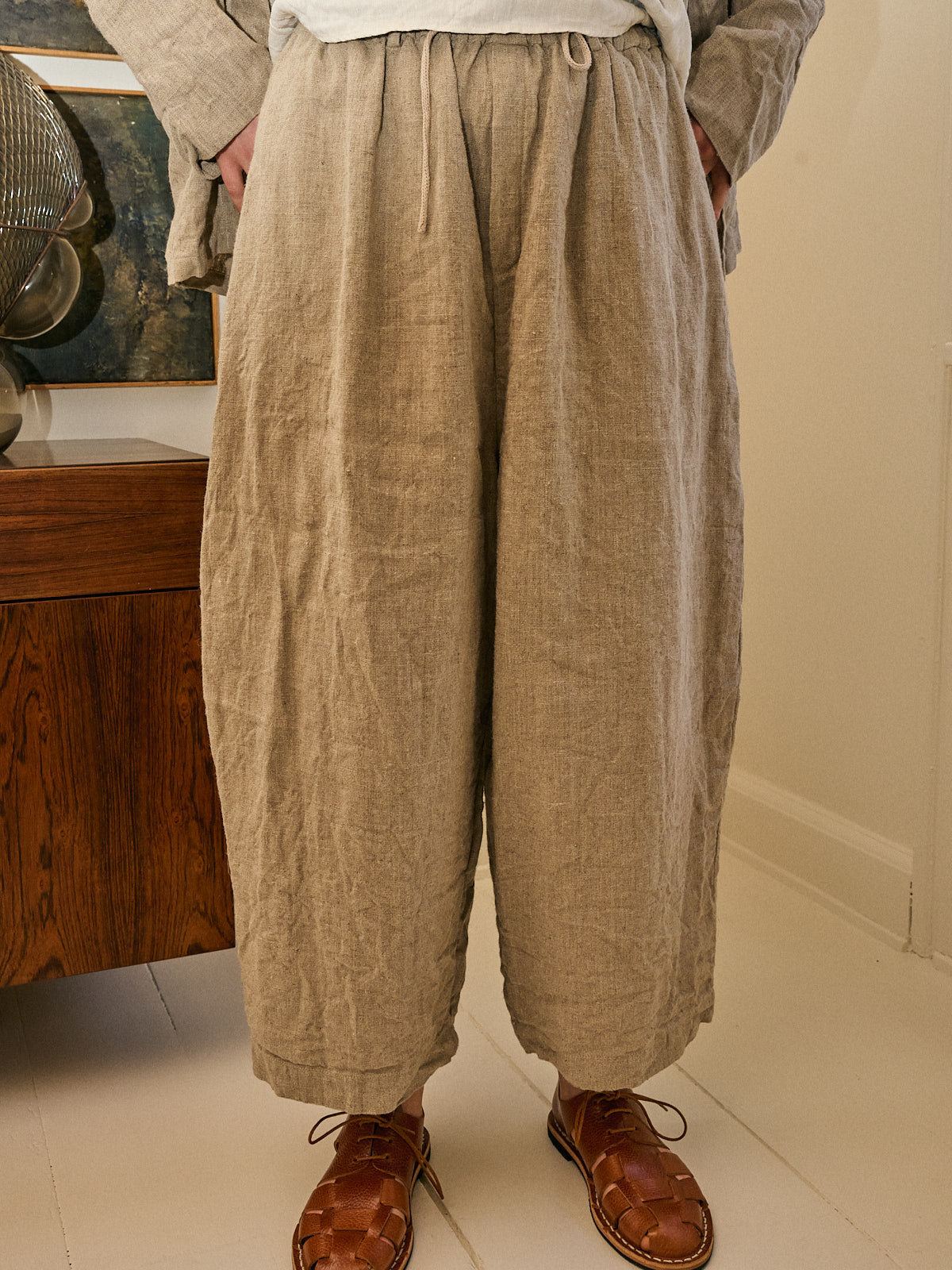Wide Trousers - Organic Hemp