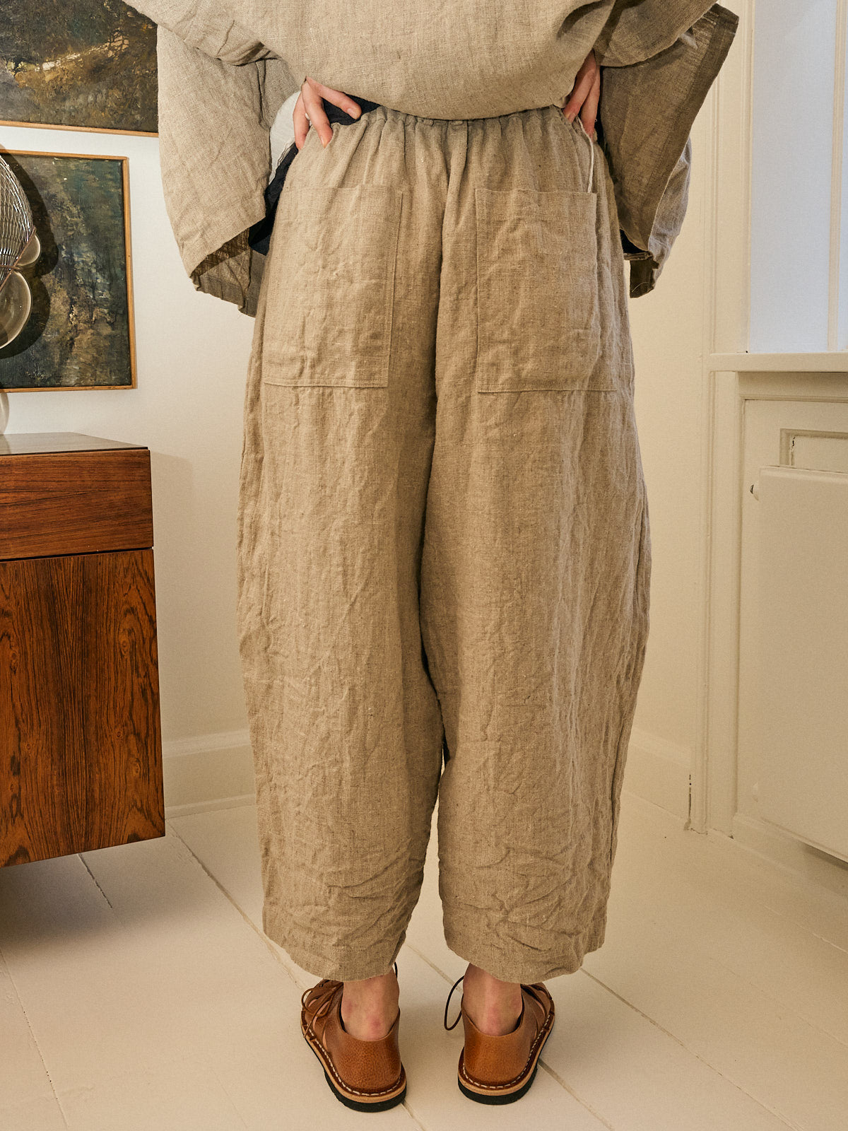 Wide Trousers - Organic Hemp