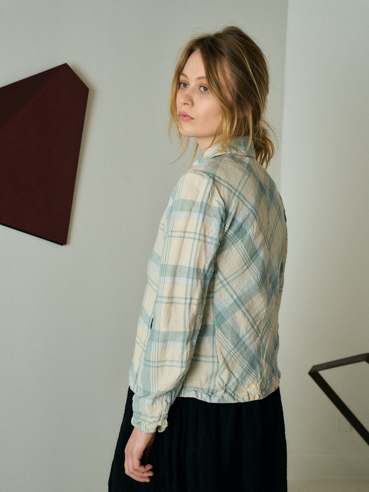 Ally Jacket - Green Check