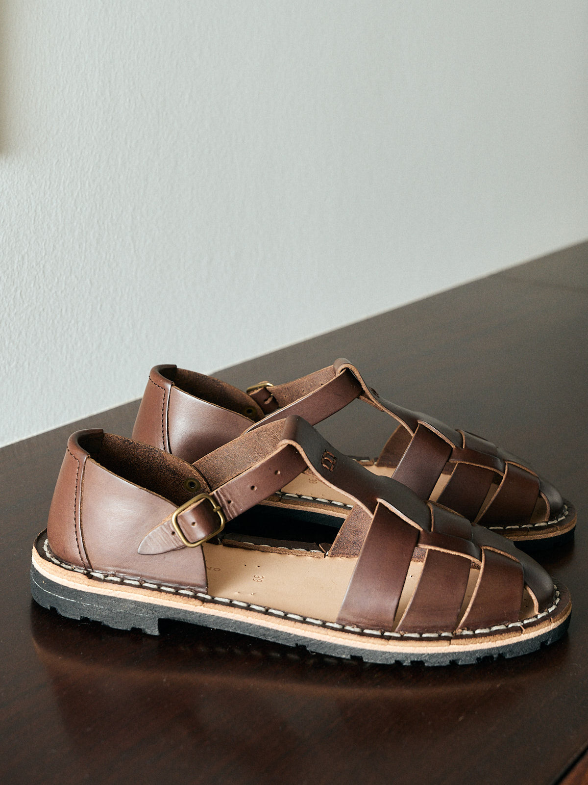 Artisanal Sandals 10/01 - Coffee