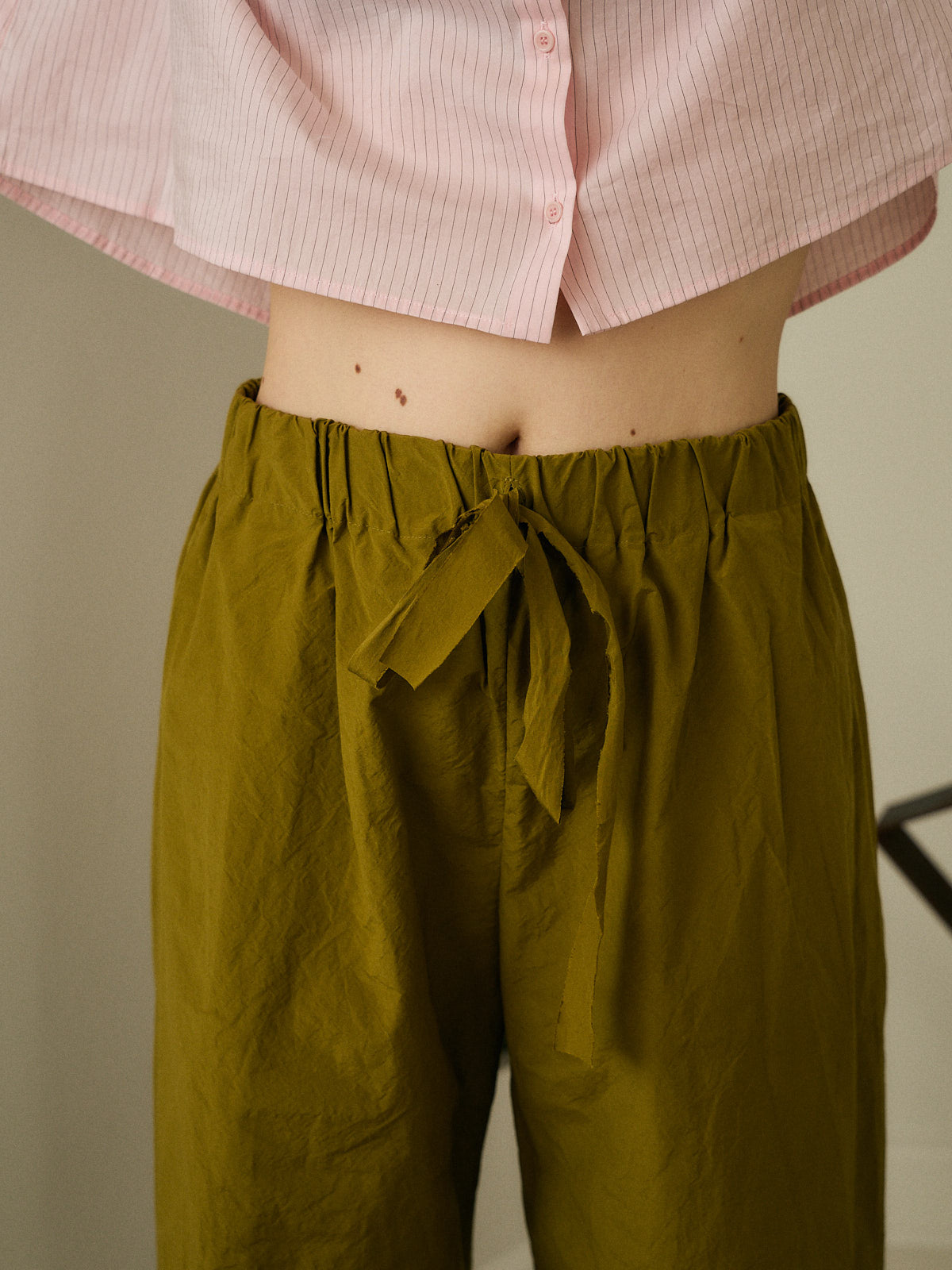 Trousers - Tech Poplin - P2062/TS940 - Oil