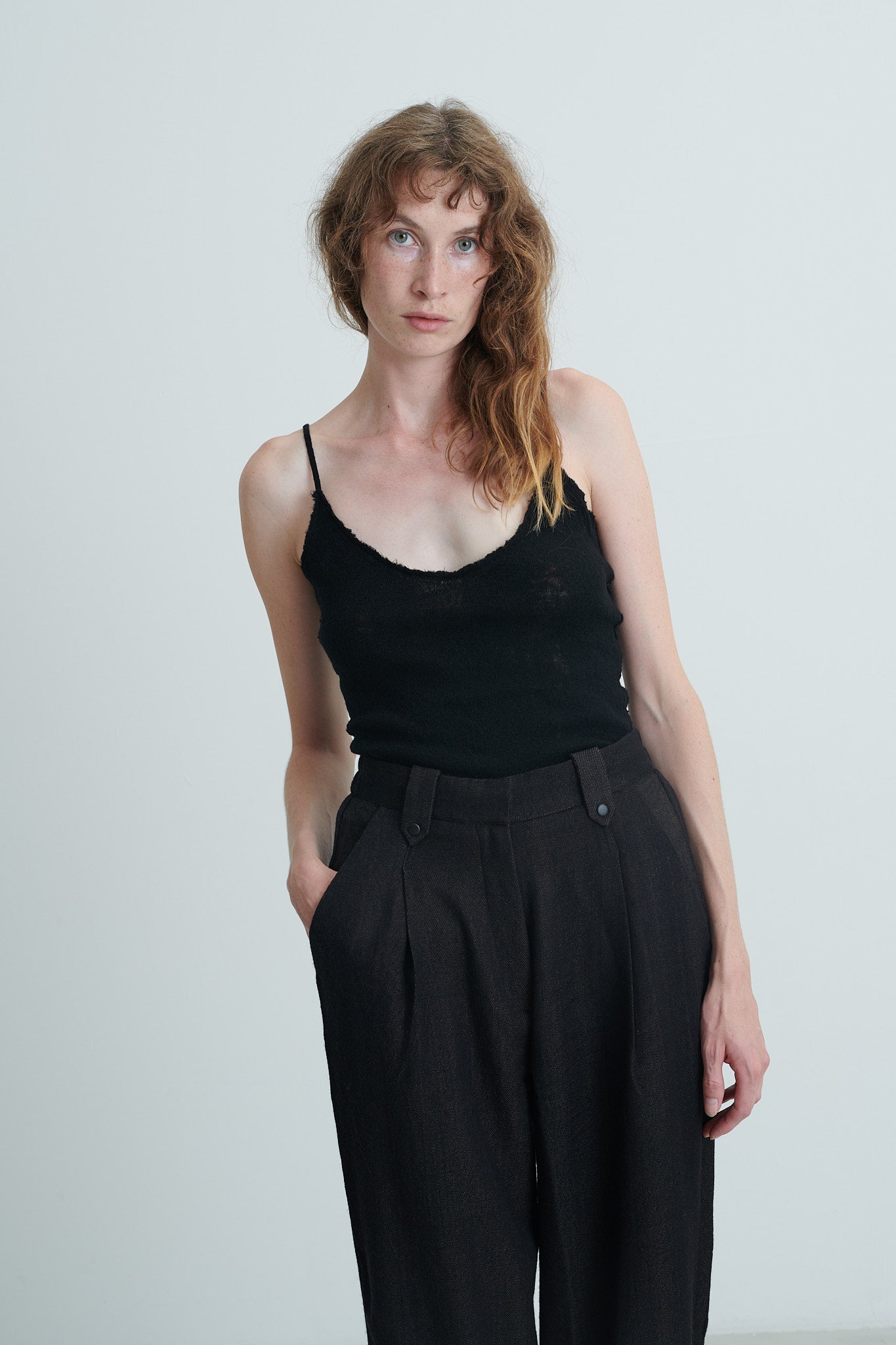 RUNAWAY BICYCLE - Jim Pants - Brown/Black