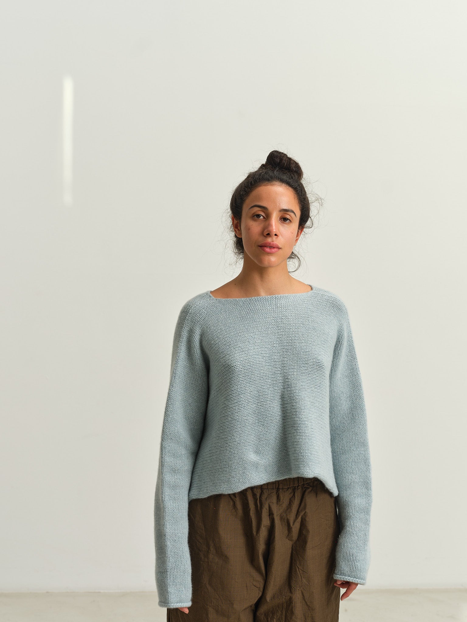 RICORRROBE - MAPLE JUMPER - AQUA BLUE