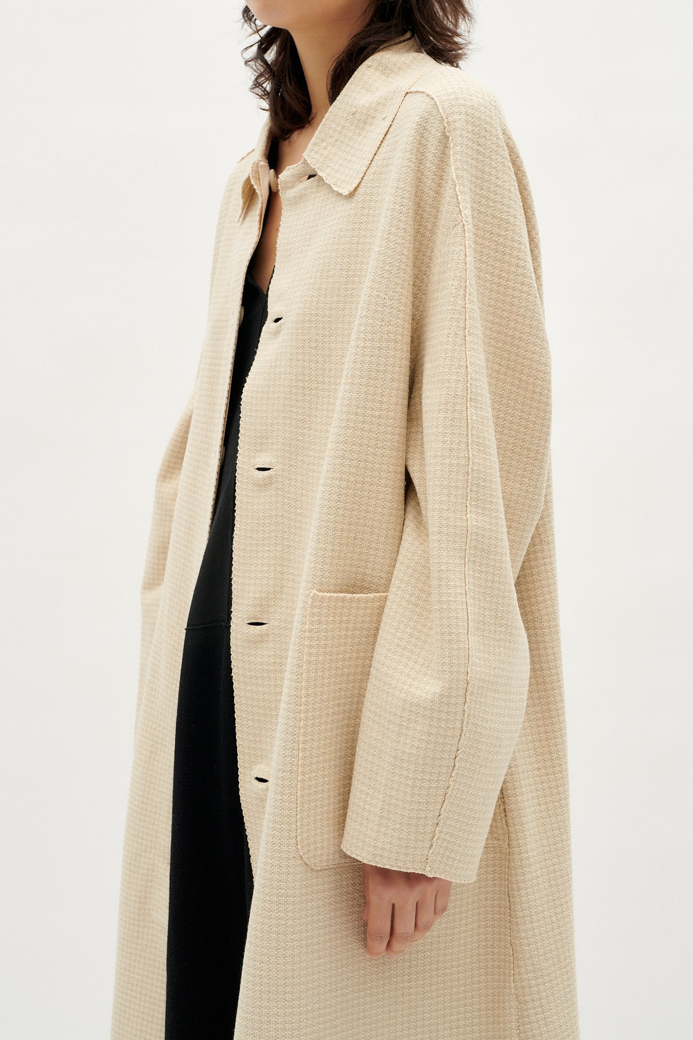 BOBOUTIC - RE_trace - coat - creme-natural