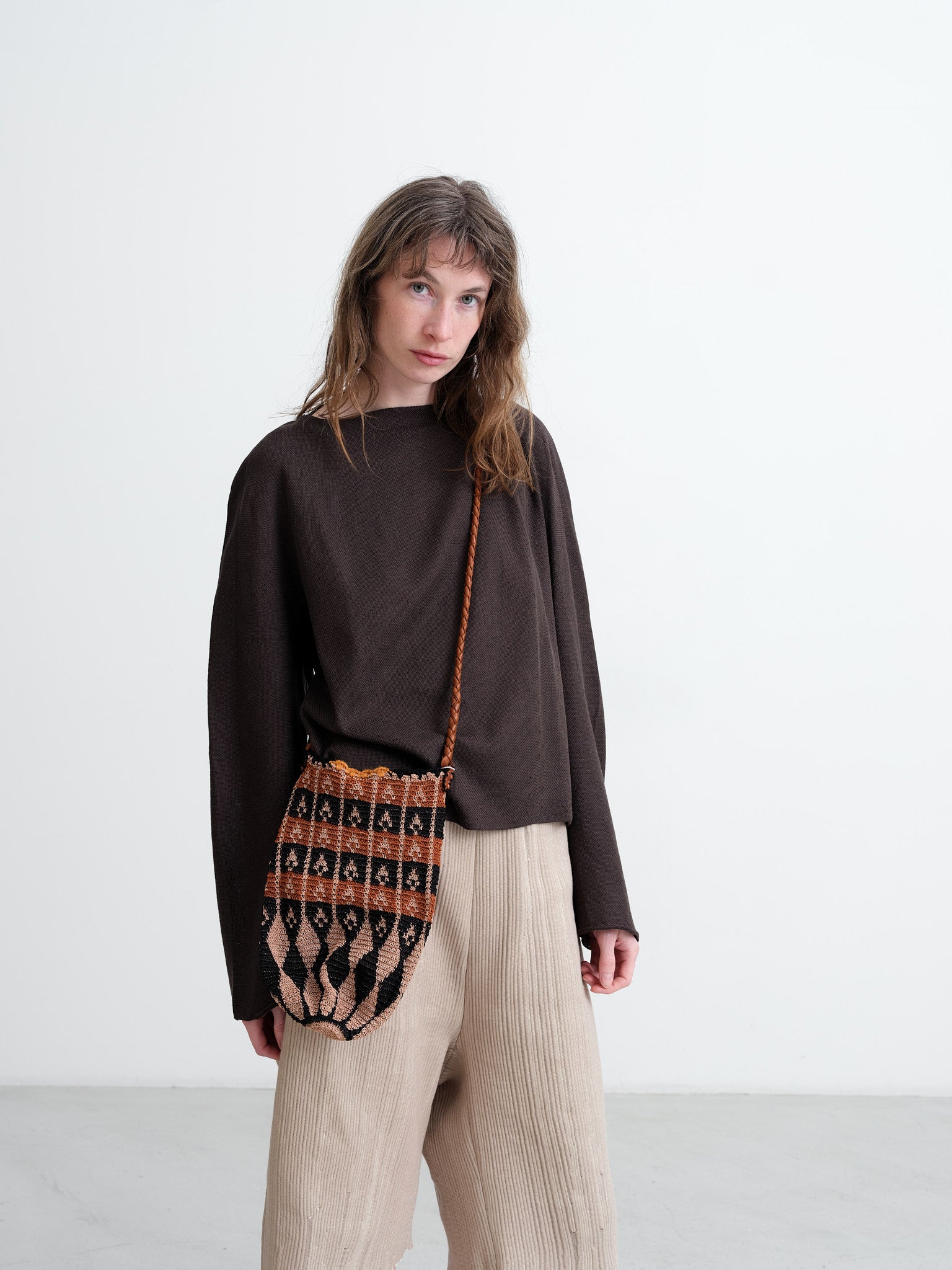 EN SHALLA - BAG - BROWN/BRONZE