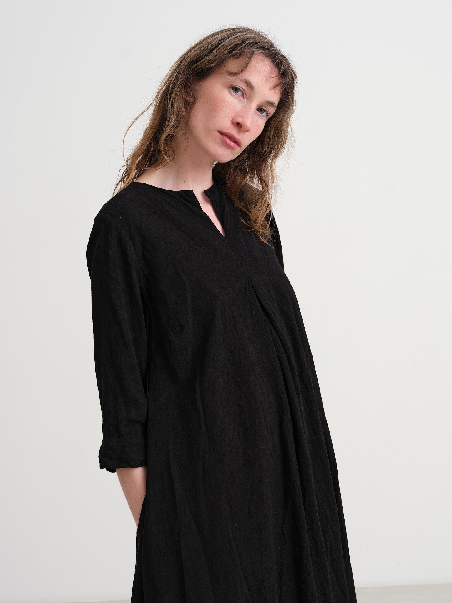 RICORRROBE - SW DRESS - BLACK