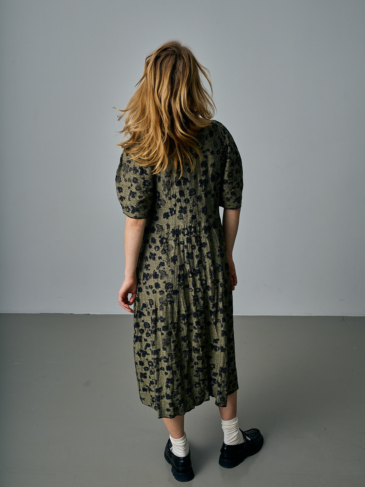 Painting Dress - 5032 - Green/Blue