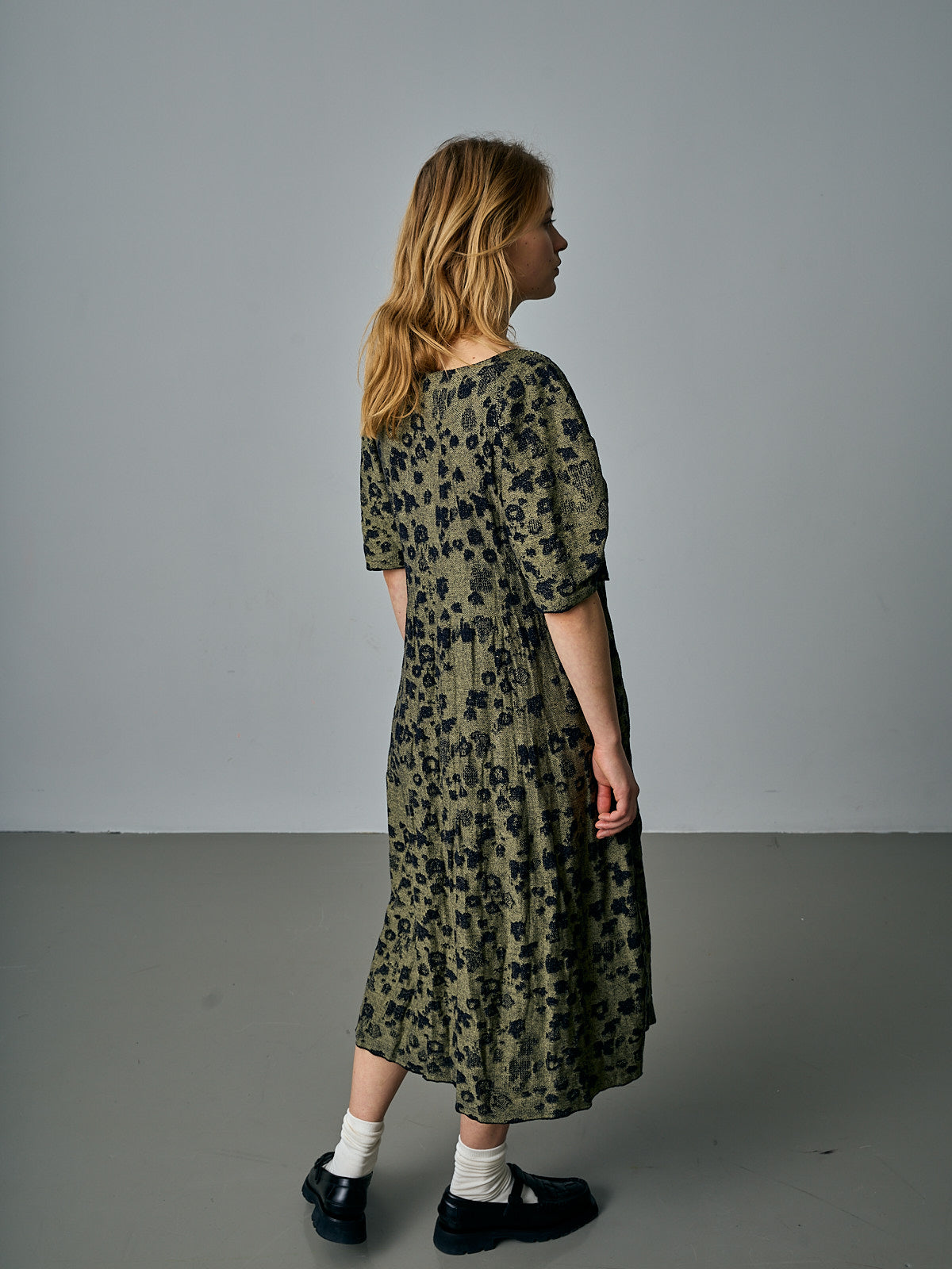 Painting Dress - 5032 - Green/Blue