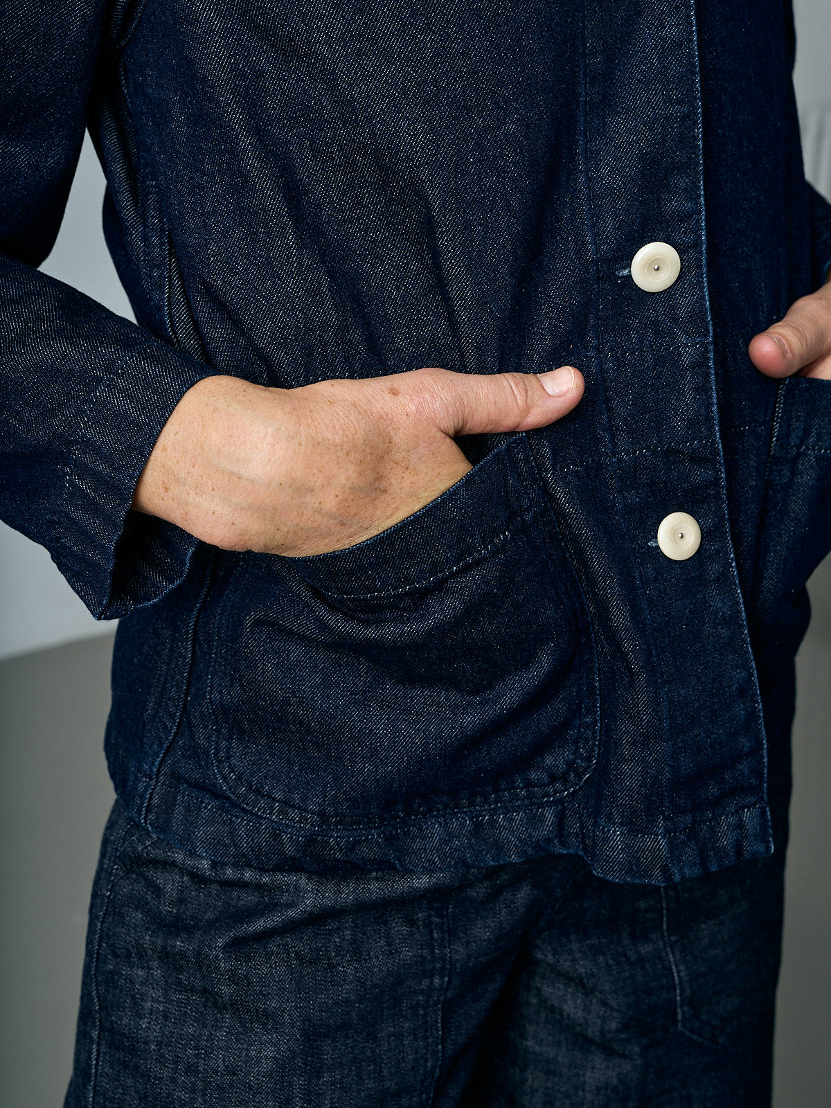Hal Denim Workwear Jacket - Indigo