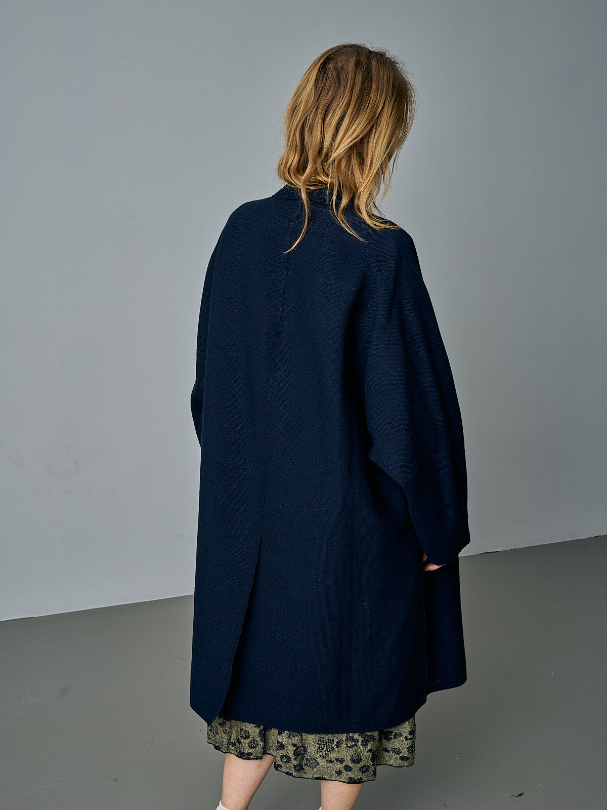 Choosing - Duster Coat - 5059 - Navy