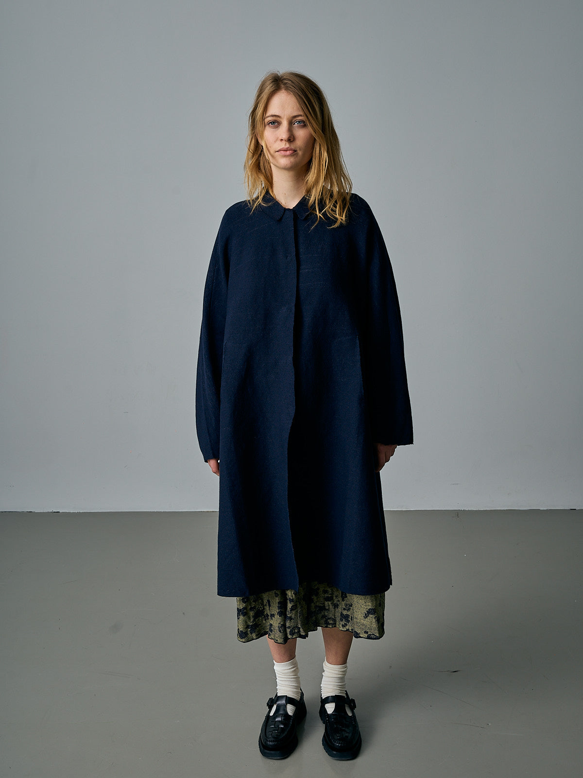 Choosing - Duster Coat - 5059 - Navy