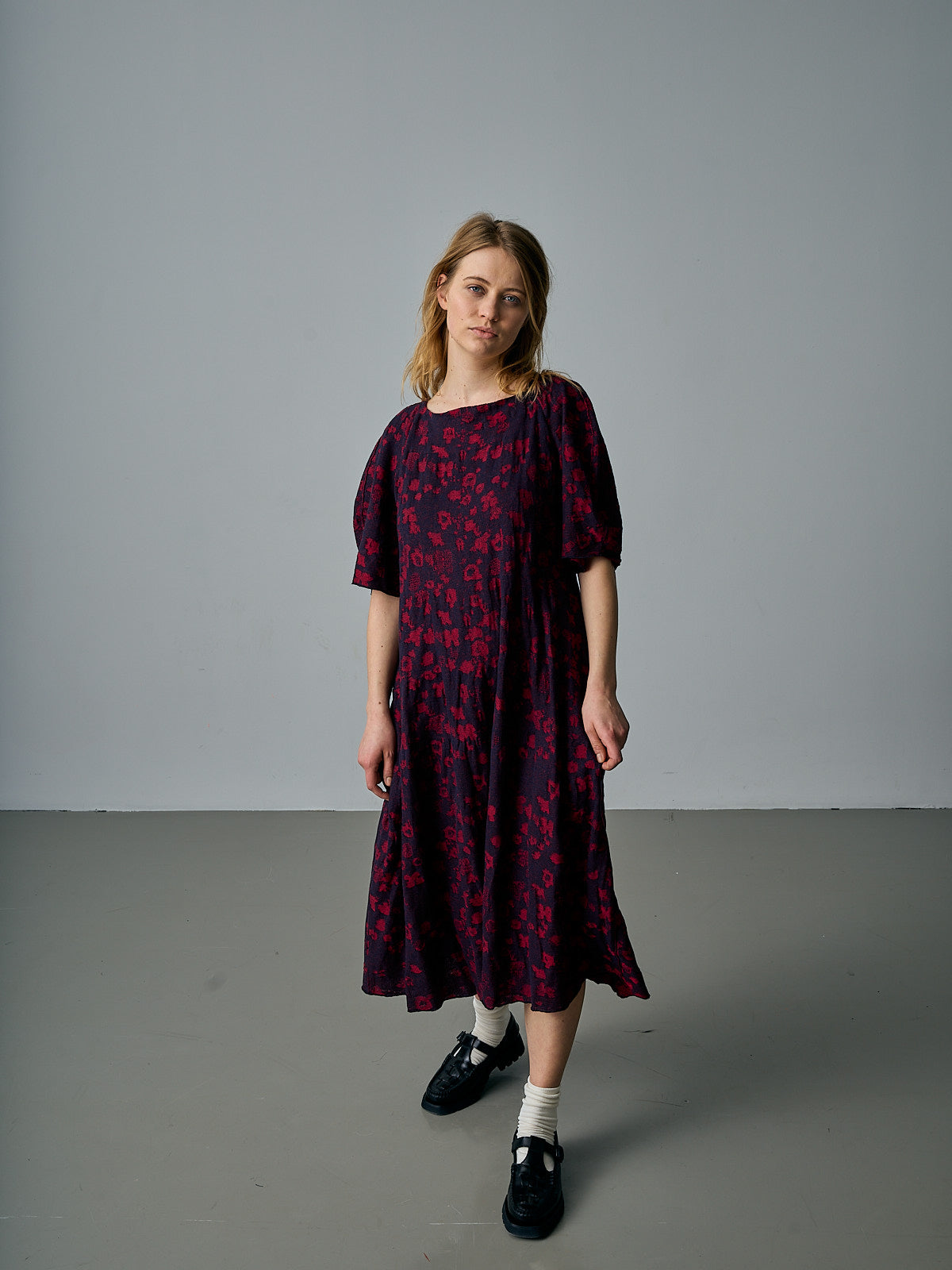 Painting Dress - 5032 - Red/Blue