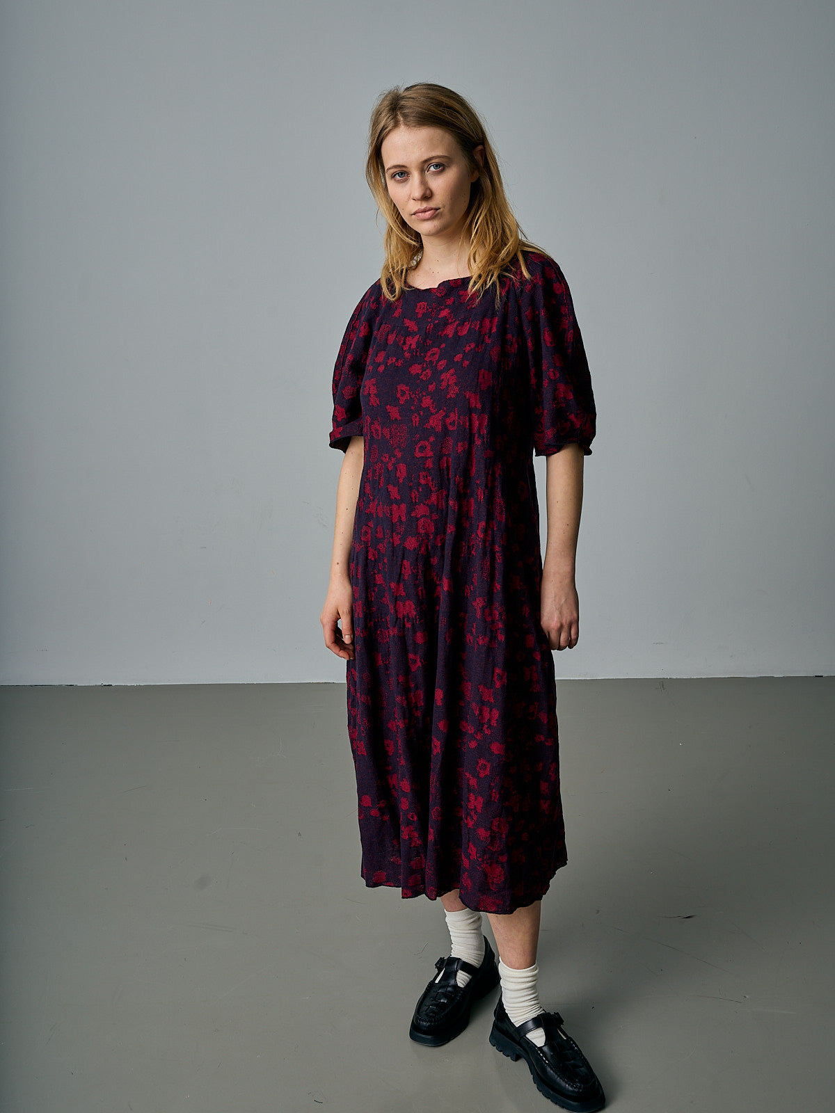 Painting Dress - 5032 - Red/Blue