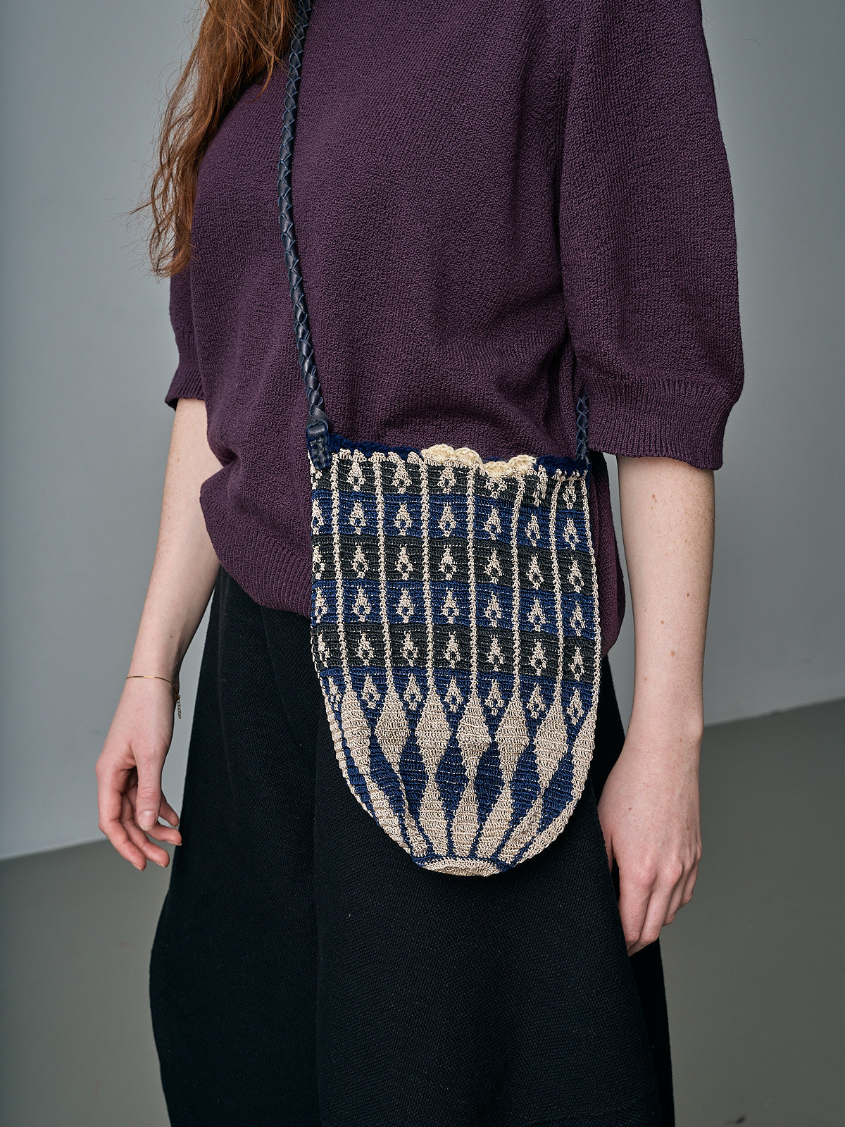 EN SHALLA - BAG - NAVY - tété