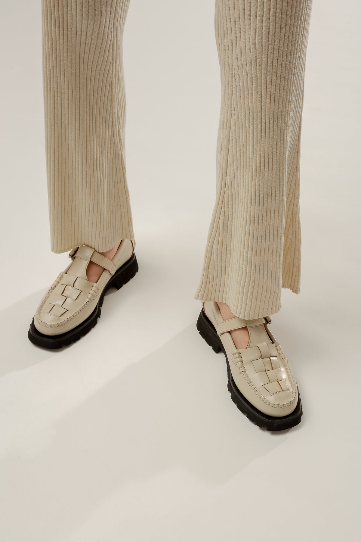 Hereu - Soller Sport - T-Bar Loafer - Custard- tété display picture 2