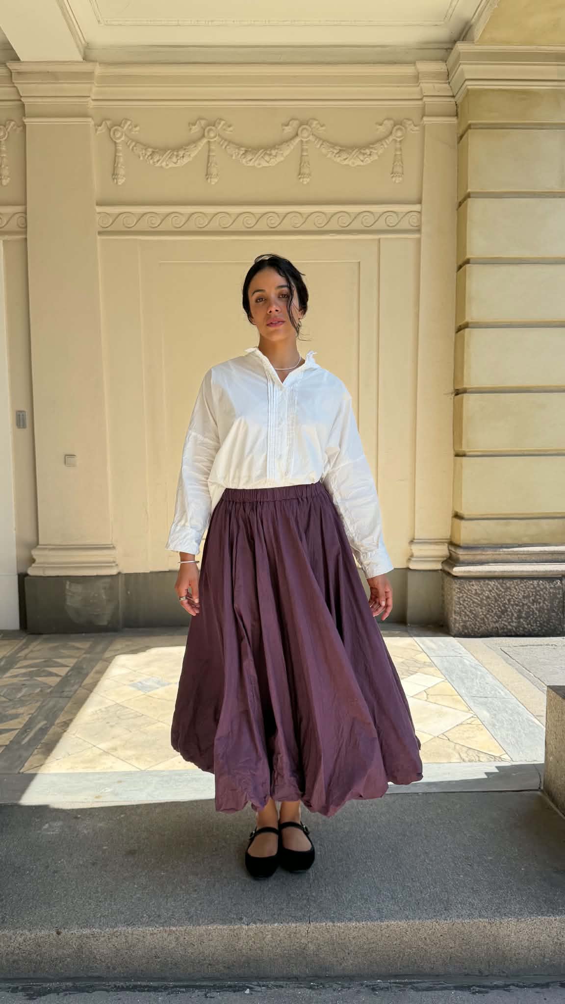 Calla Skirt - Plum