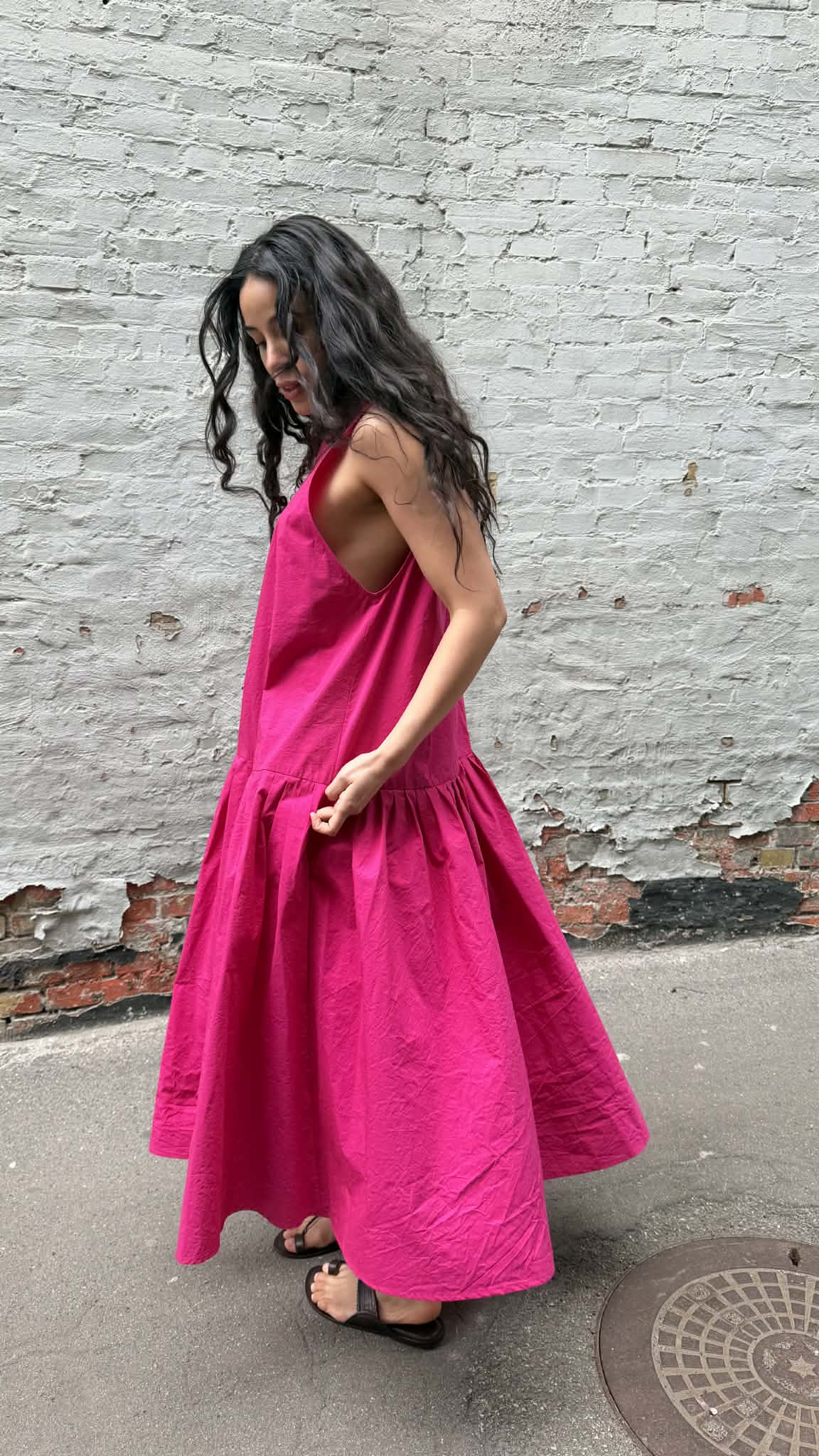Dress - P2042/TS940 - Raspberry