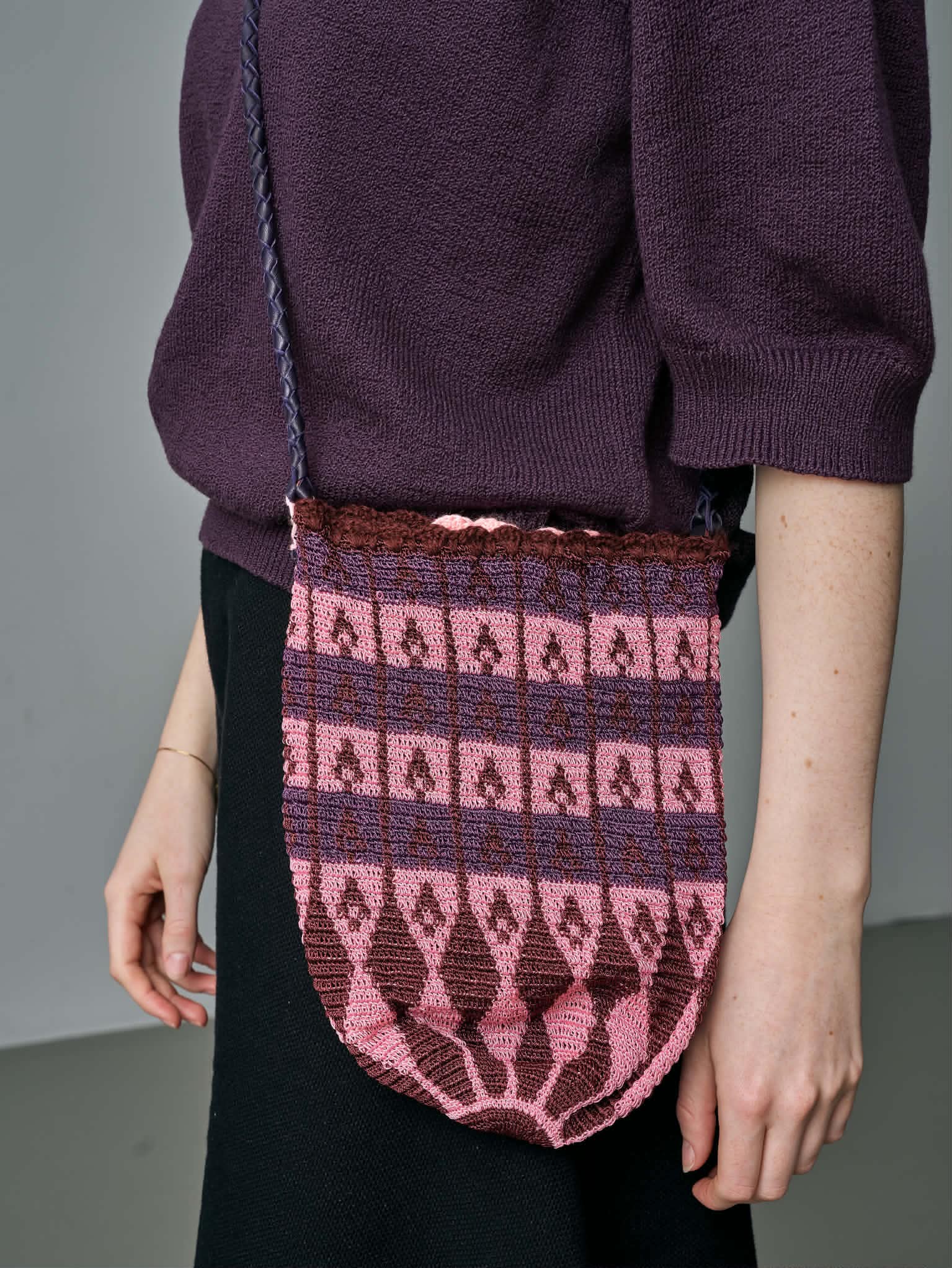 Bag - Bordeaux/Pink/Purple