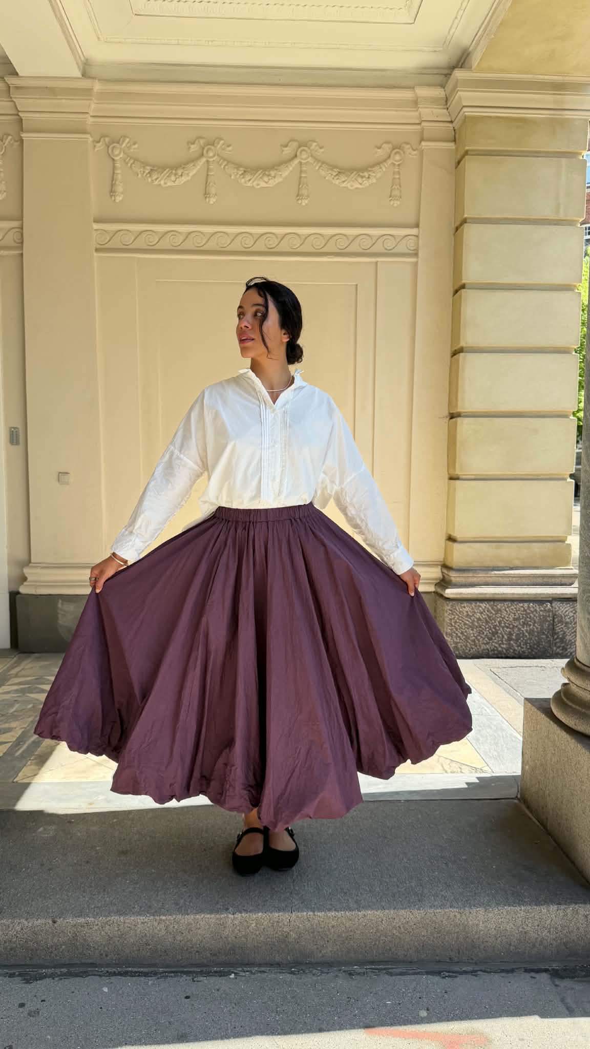 Calla Skirt - Plum