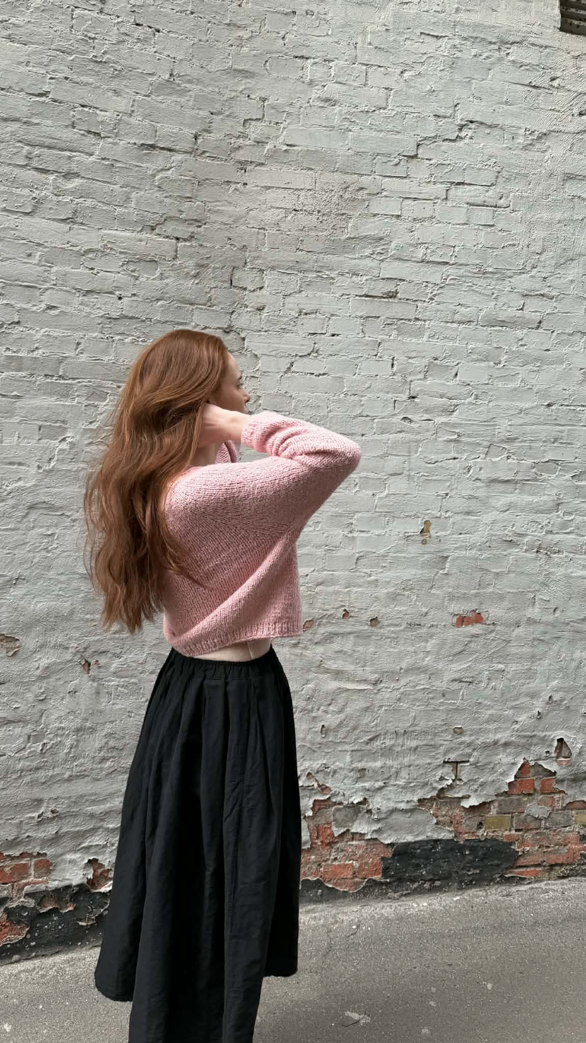 Nino OSW Cardigan - Baby Pink