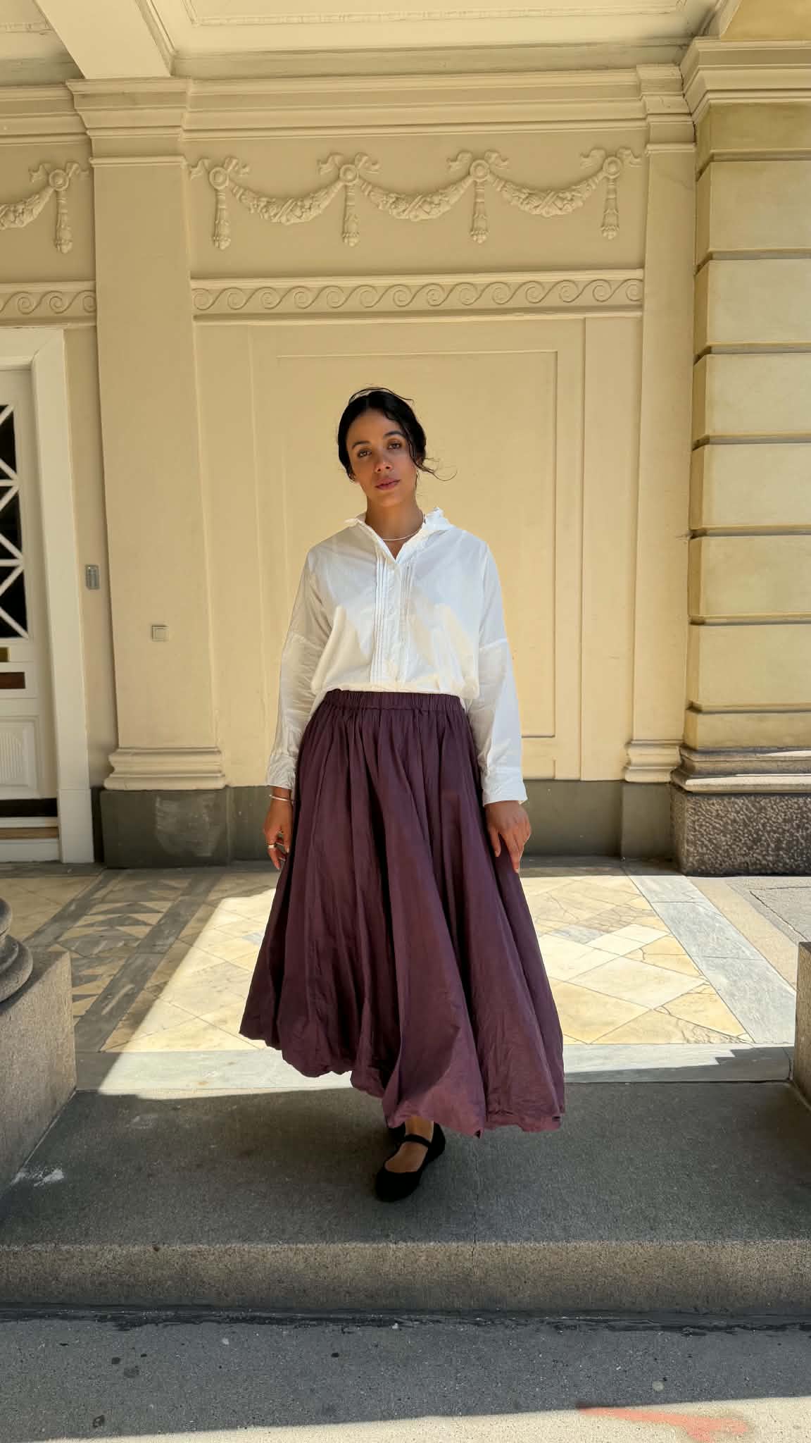 Calla Skirt - Plum