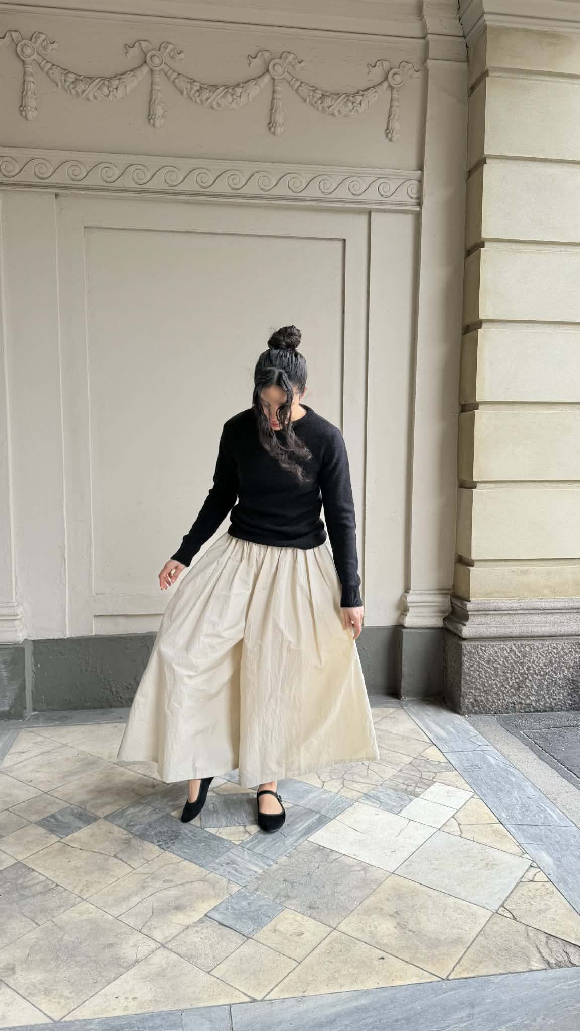 Skirt Pants - P1904/TS940 - Cappuccino