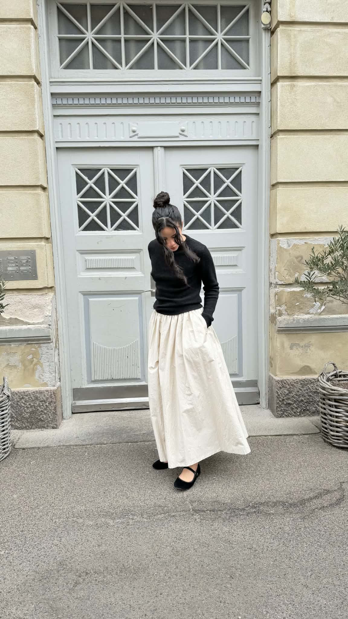 Skirt Pants - P1904/TS940 - Cappuccino