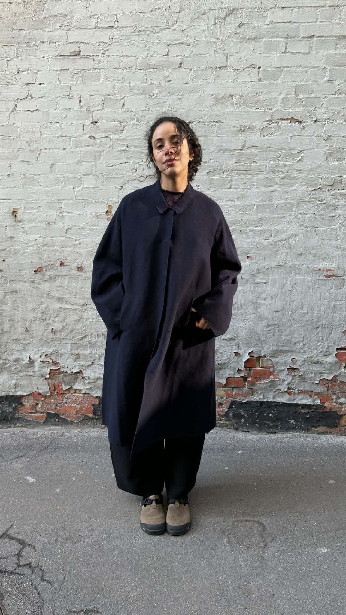 Choosing - Duster Coat - 5059 - Navy