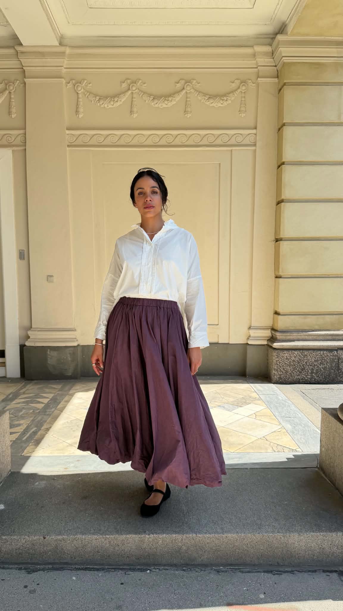 Calla Skirt - Plum