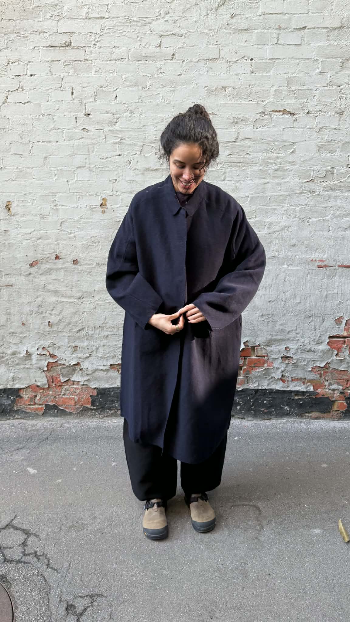 Choosing - Duster Coat - 5059 - Navy