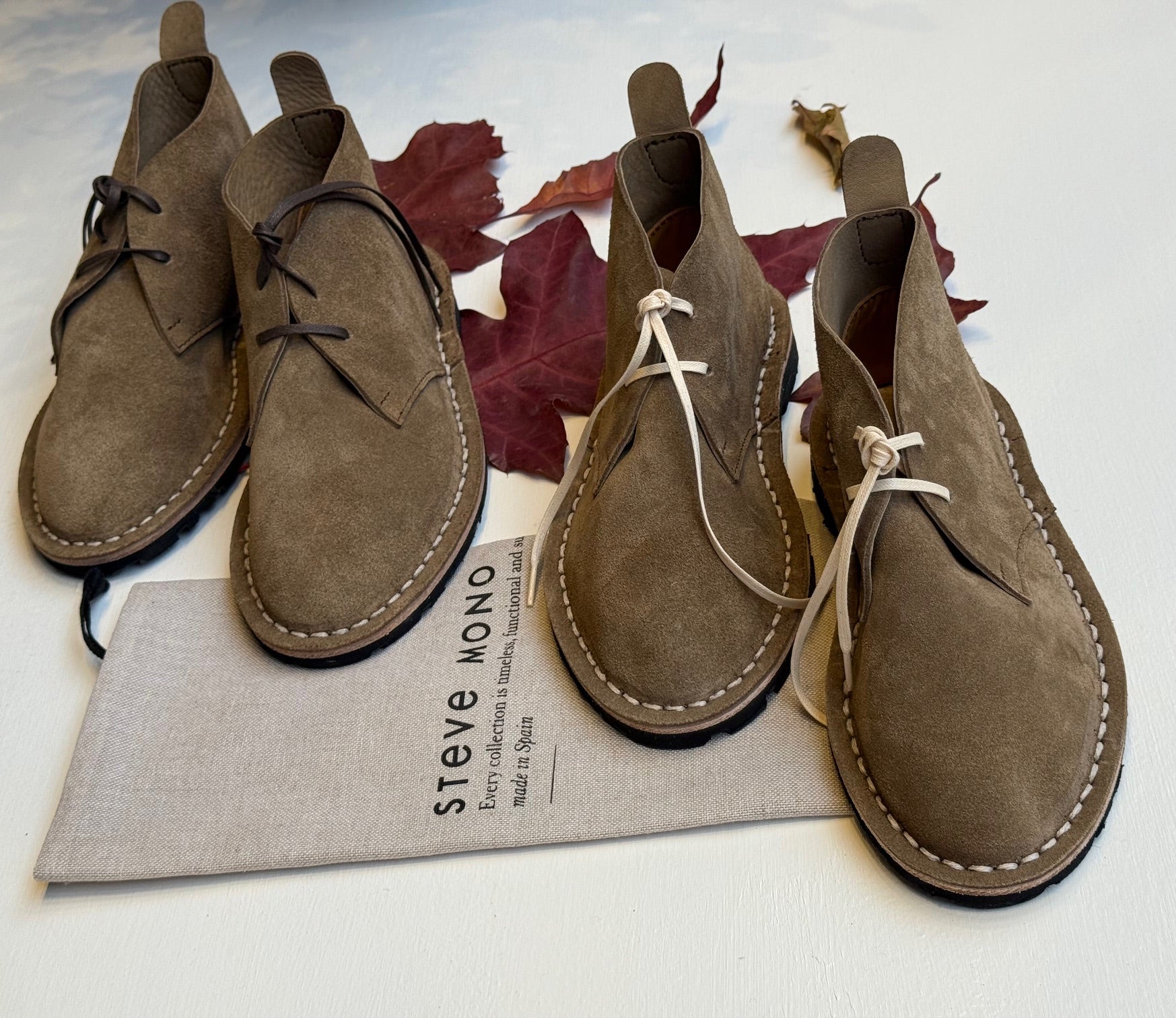 10/10 - Desert Boots - Khaki Suede