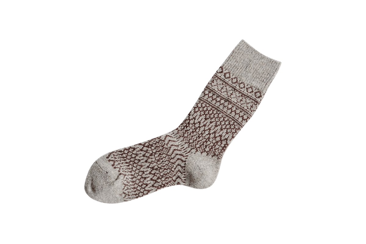 NISHIGUCHI KUTSUSHITA WOOL JACQUARD