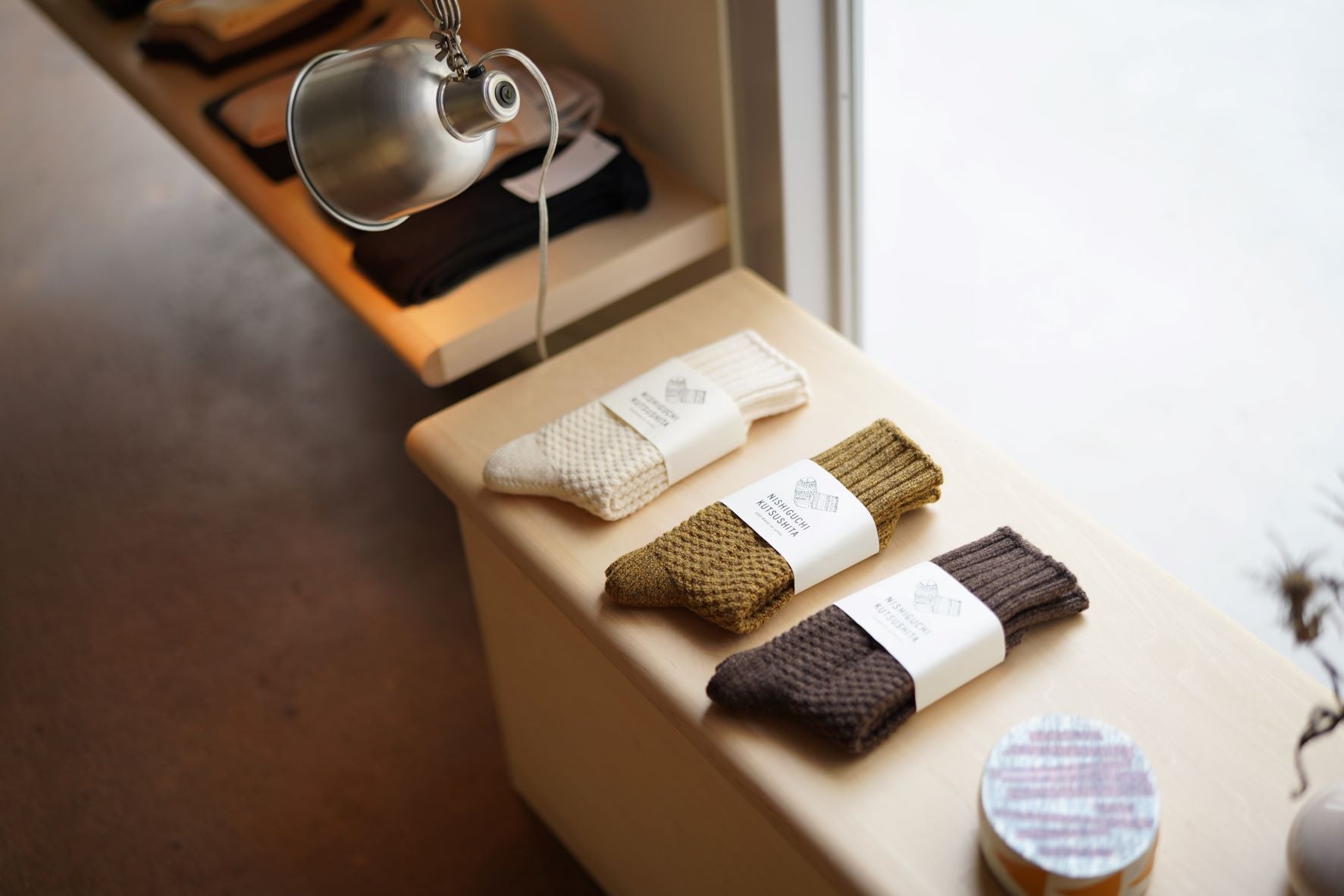 NISHIGUCHI KUTSUSHITA - Wool Cotton Boot Socks