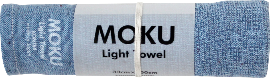 The Moku multi-purpose towel by Kontex is exceptionally light weight and has a super absorbent textured weave. Use it as your travel companion, bring to the gym, yoga or sauna. Or use it as a tea-towel.