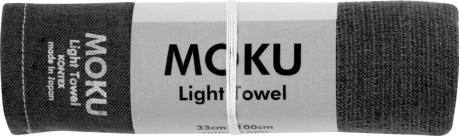 The Moku multi-purpose towel by Kontex is exceptionally light weight and has a super absorbent textured weave. Use it as your travel companion, bring to the gym, yoga or sauna. Or use it as a tea-towel.