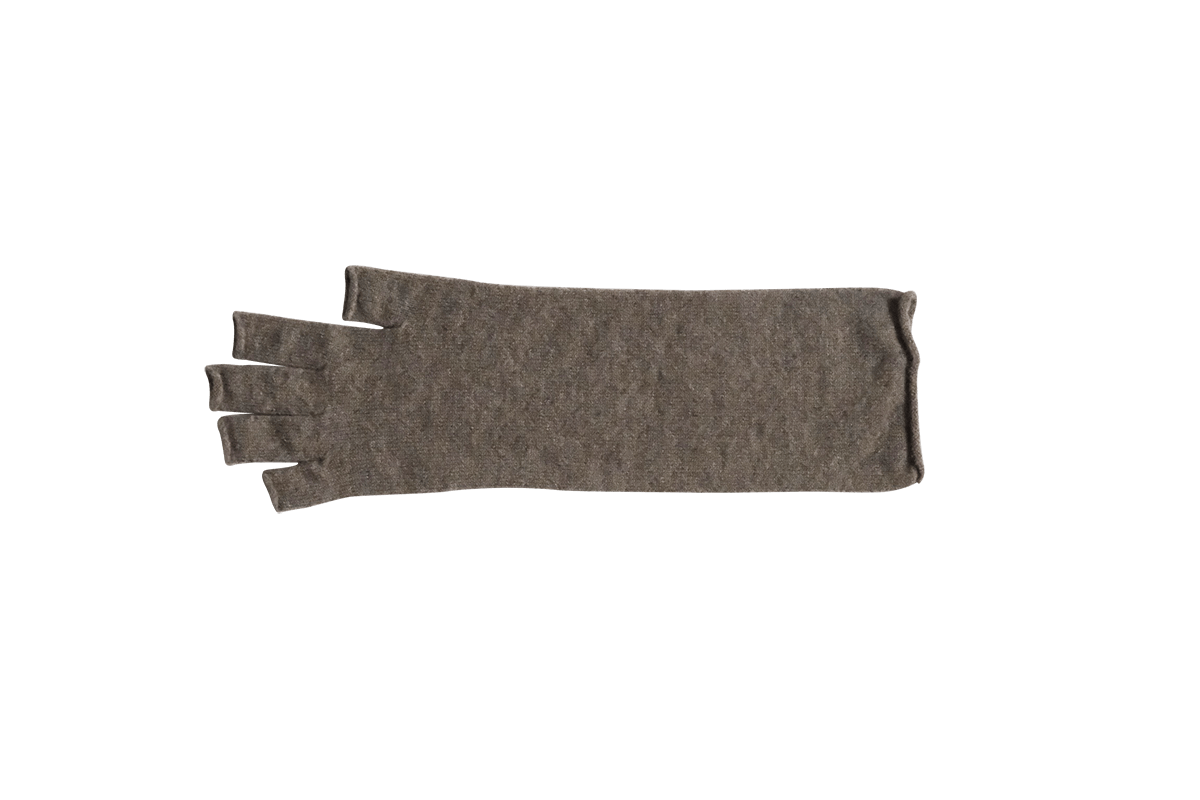 Merino Wool Tipless Long Gloves