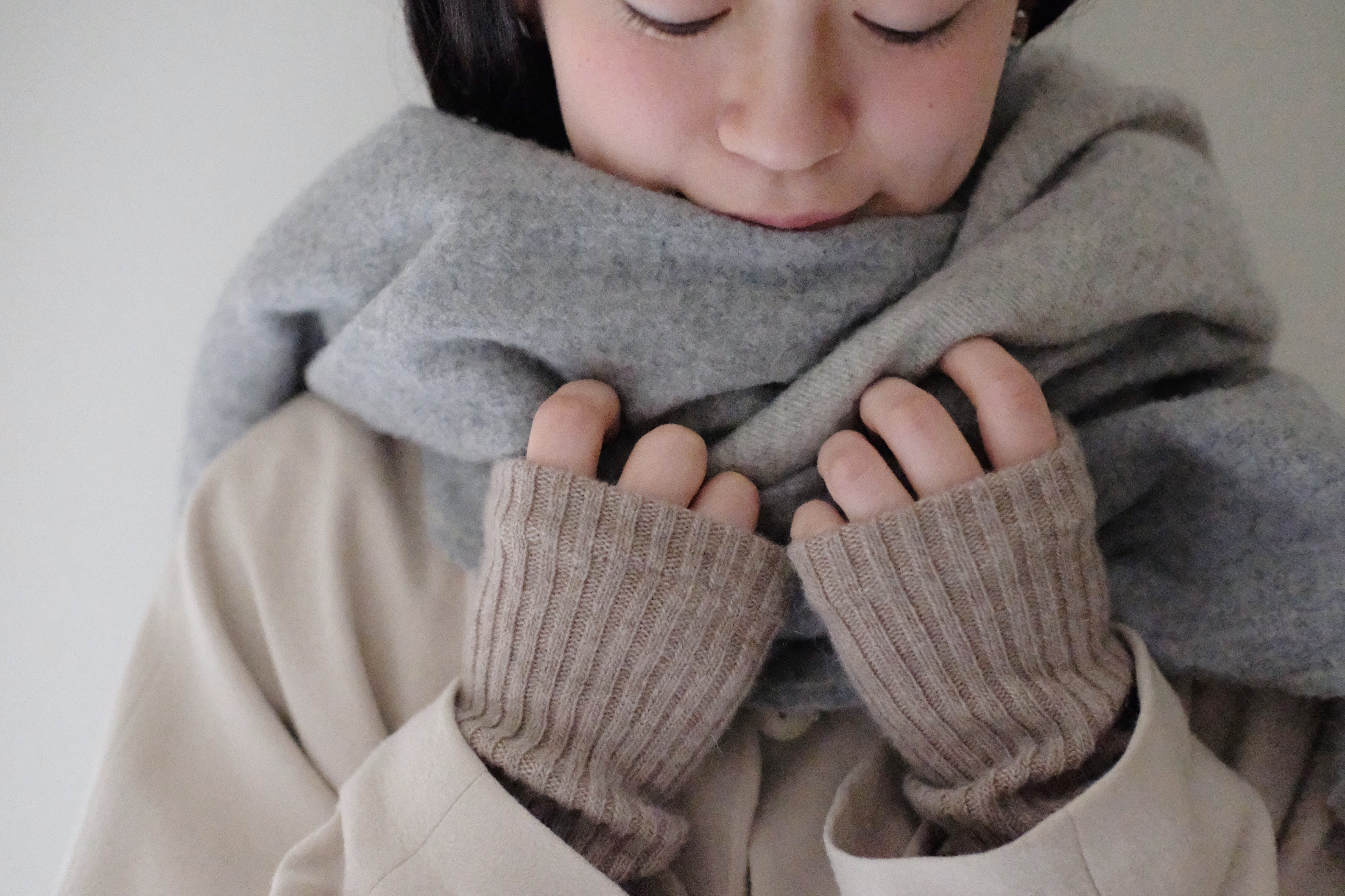 NISHIGUCHI KUTSUSHITA - Alpaca Arm & Leg Warmers