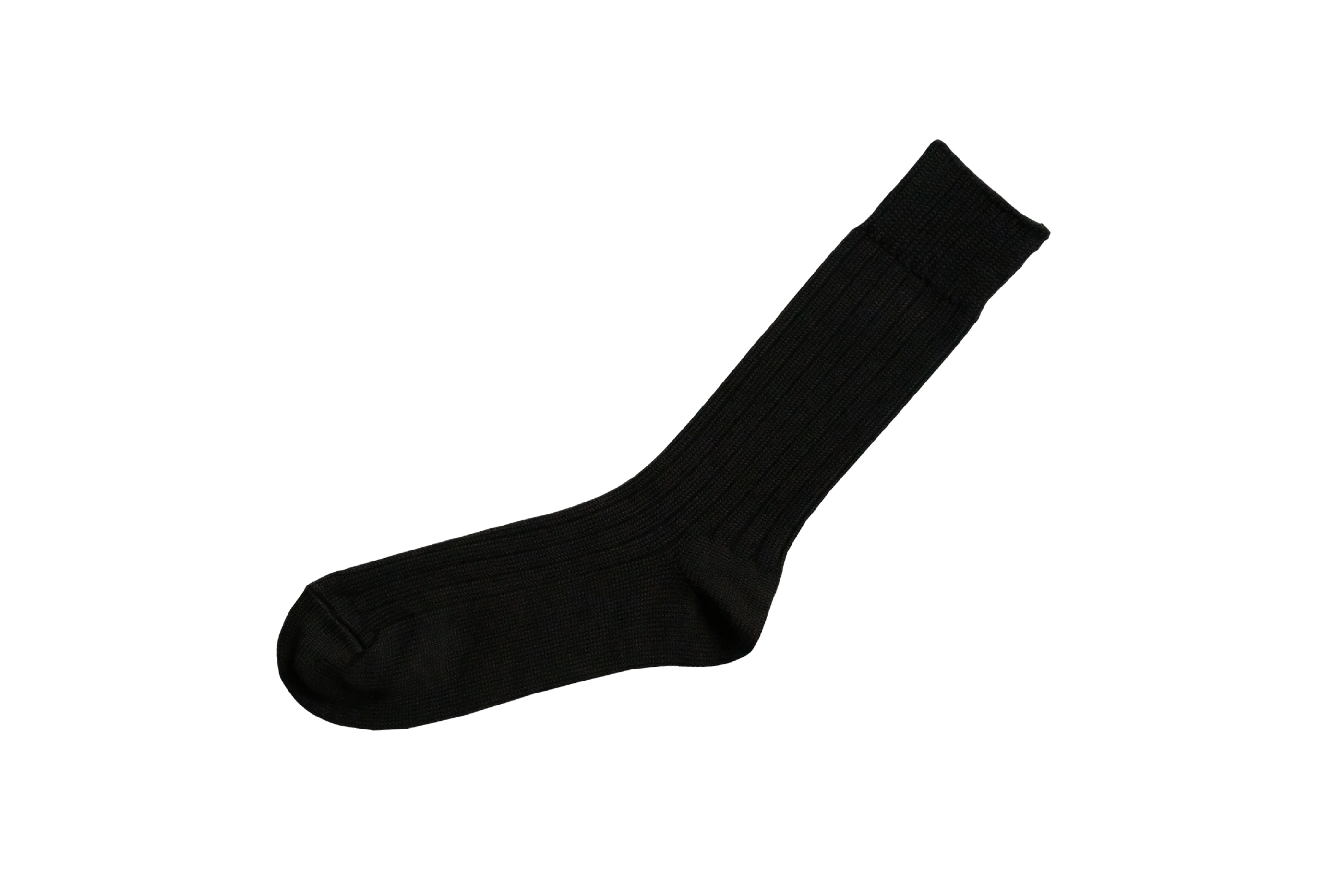 NISHIGUCHI KUTSUSHITA - Egyptian Cotton Ribbed Socks