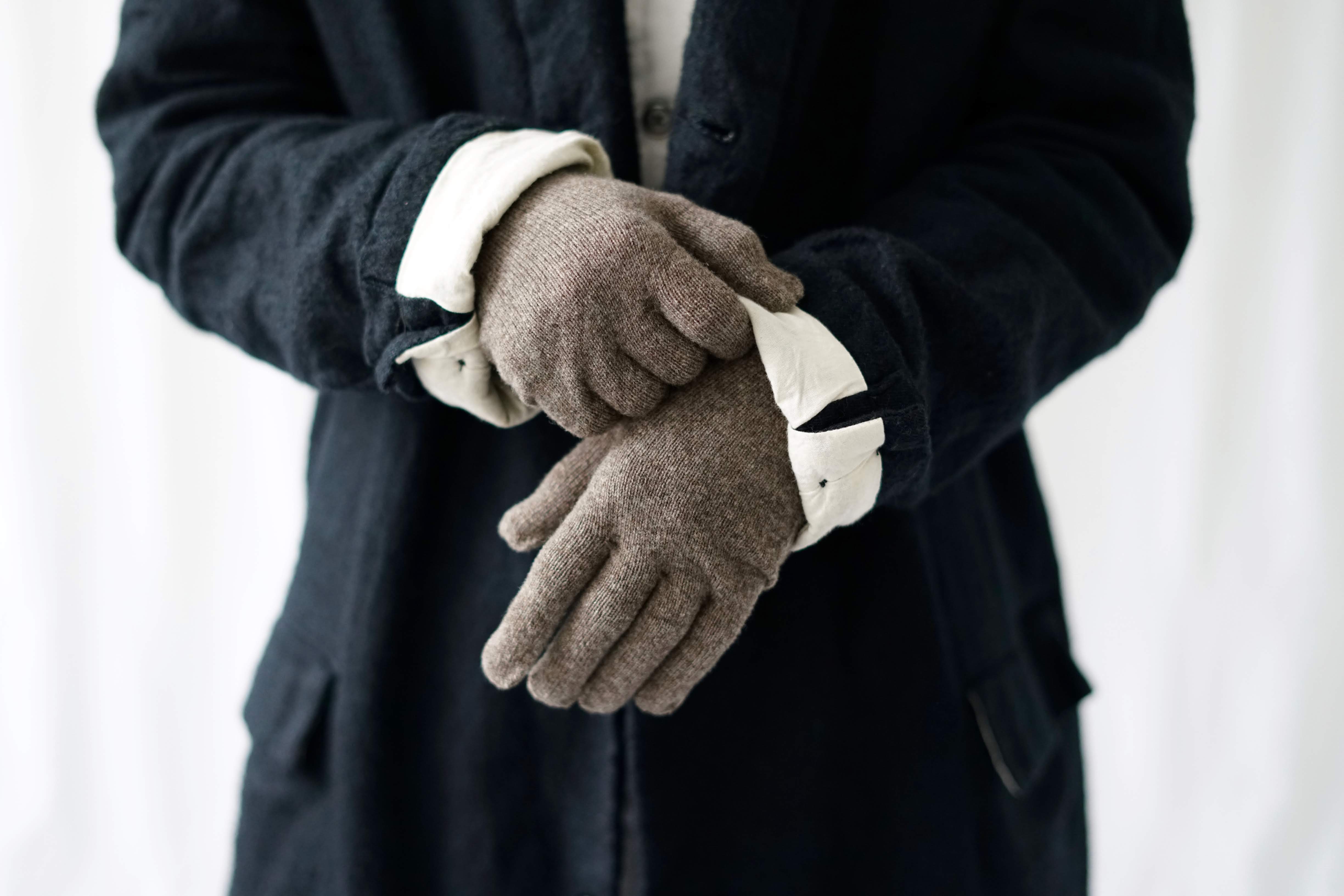 NISHIGUCHI KUTSUSHITA - Merino Wool Gloves