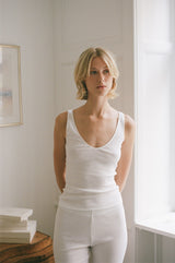 SIGNE - APRIL TANKTOP - OFF-WHITE