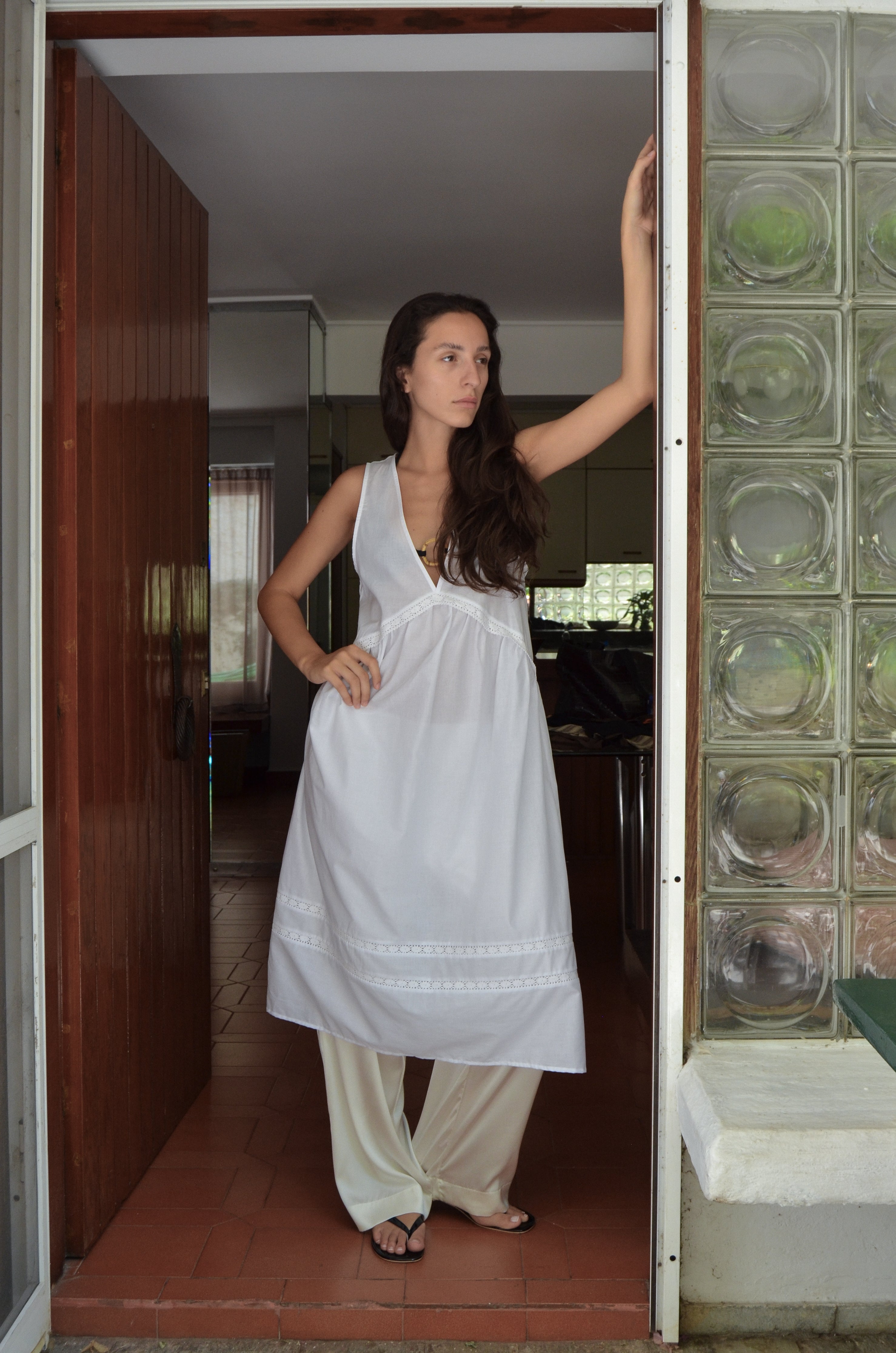 Noa Dress - White